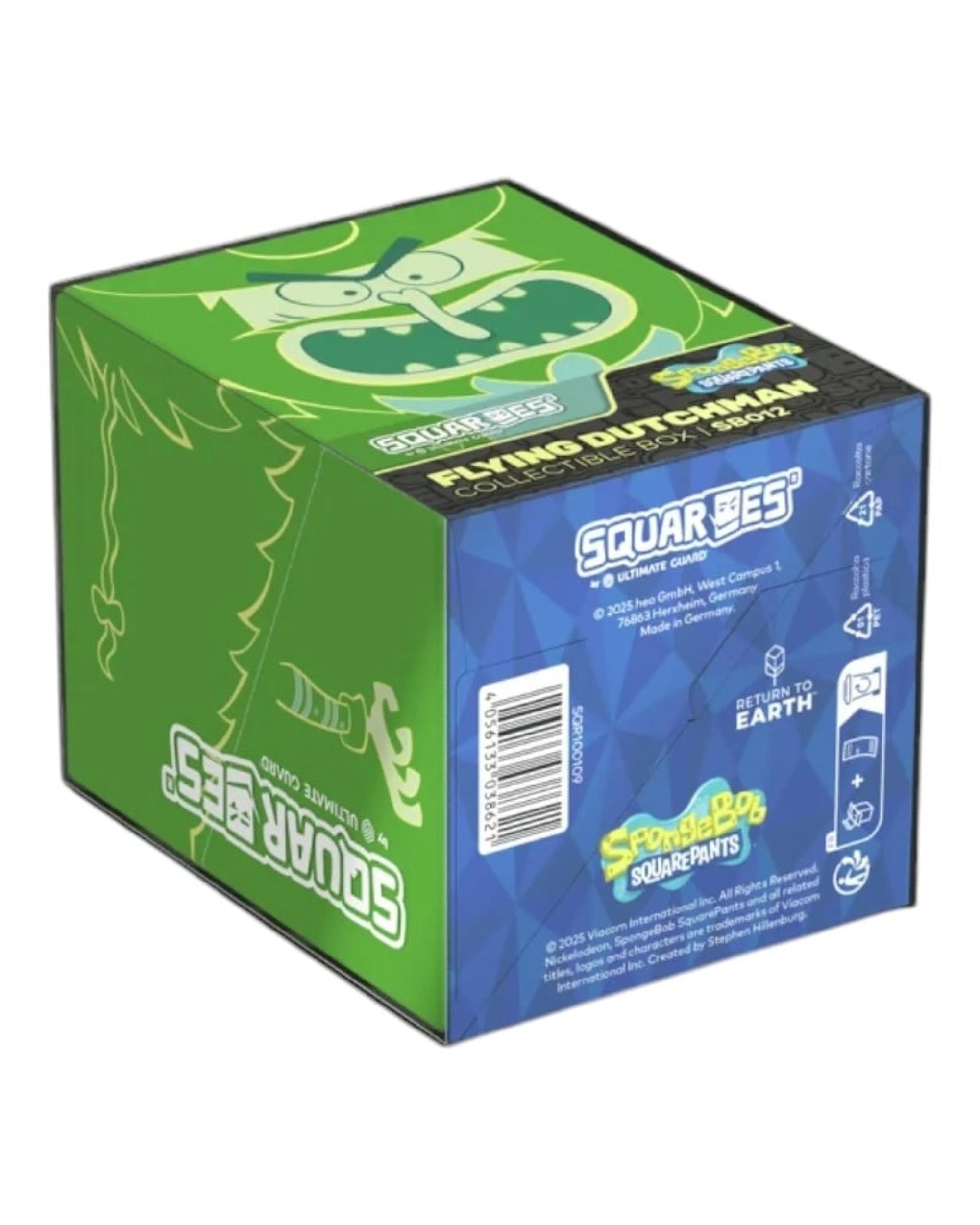 8 Ultimate Guard Squaroes Spongebob Squarepants Flying Dutchman Deck Box, 8 of 8