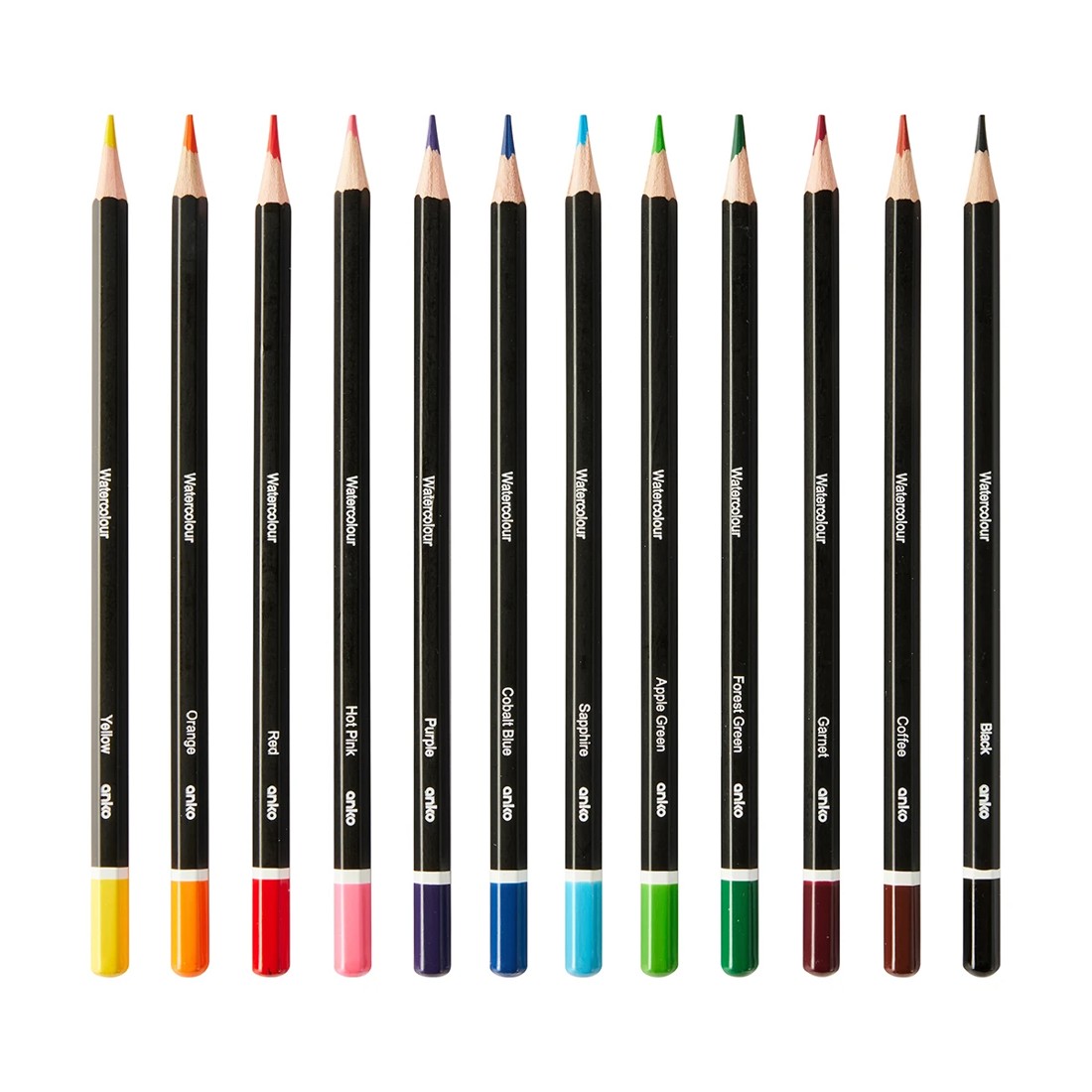 3 12 Pack Watercolour Pencils, 3 of 5