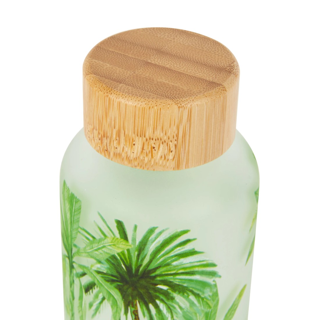 2 650ml Palm Tree Glass Bottle with Silicone Coating, 2 of 4