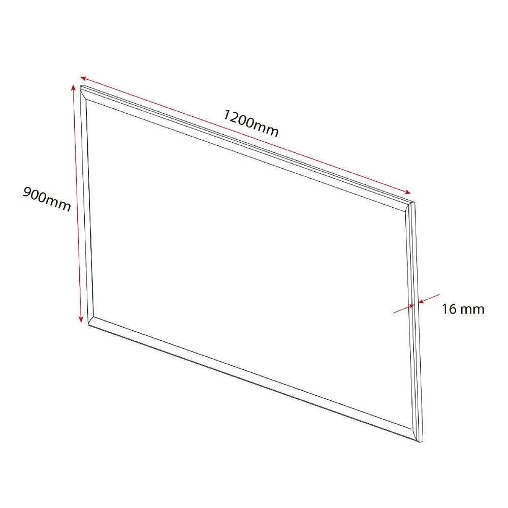 4 J.Burrows Aluminium Frame Cork Board 1200 x 900mm, 4 of 4