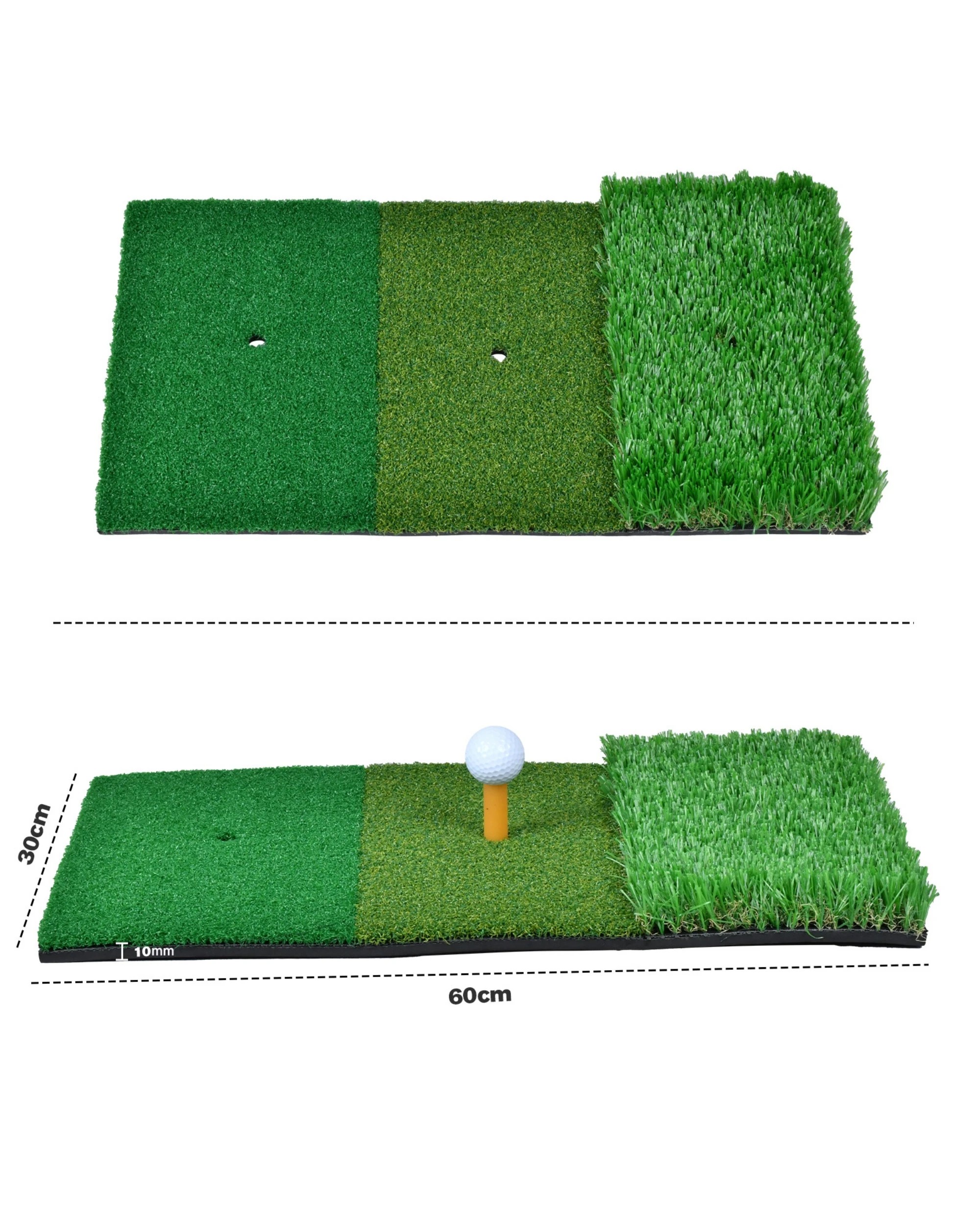 3 Advwin 2in1 Golf Chipping Practice Net - Green, 3 of 7