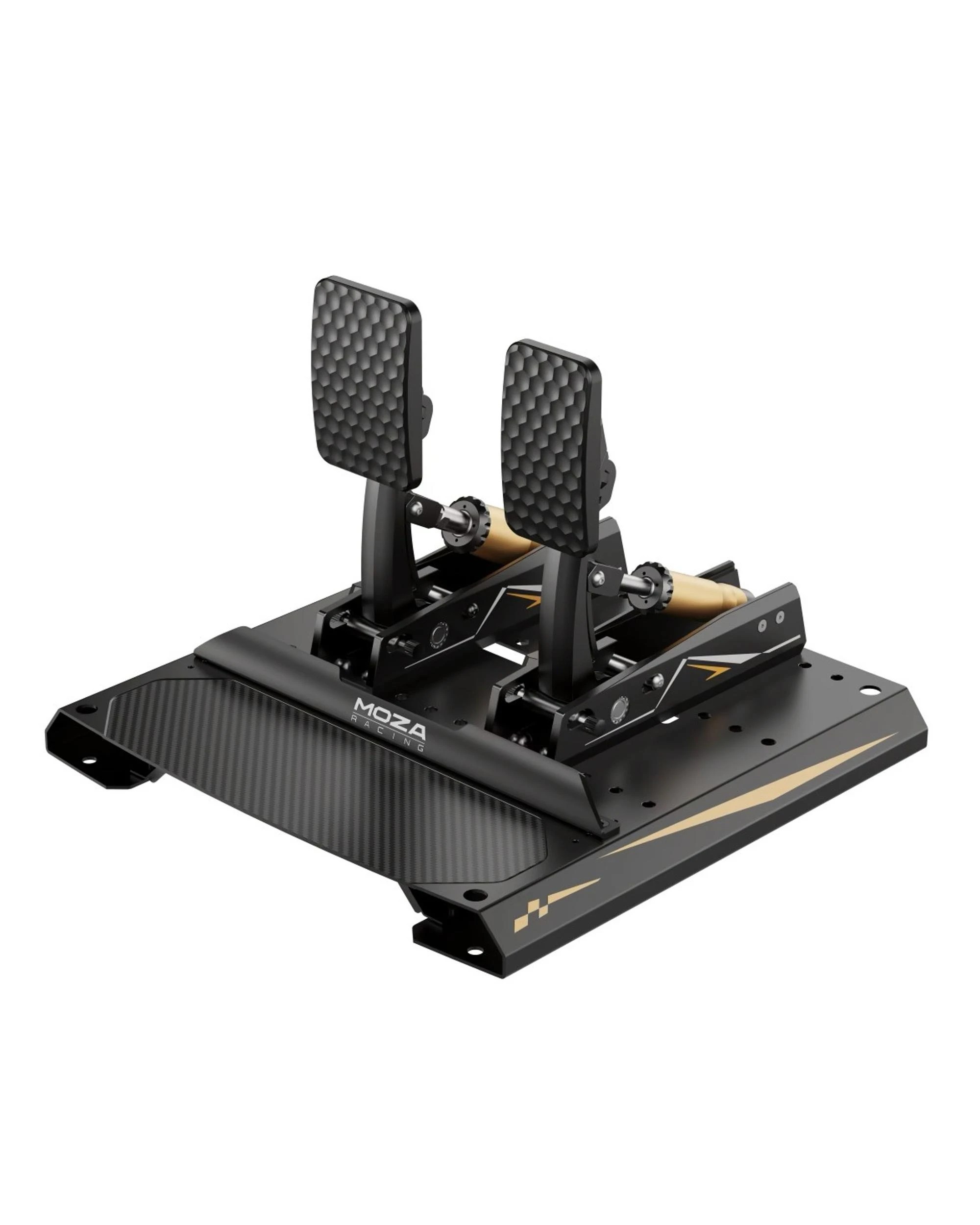 1 MOZA Racing CRP2 Load Cell Pedals - Black, 1 of 5