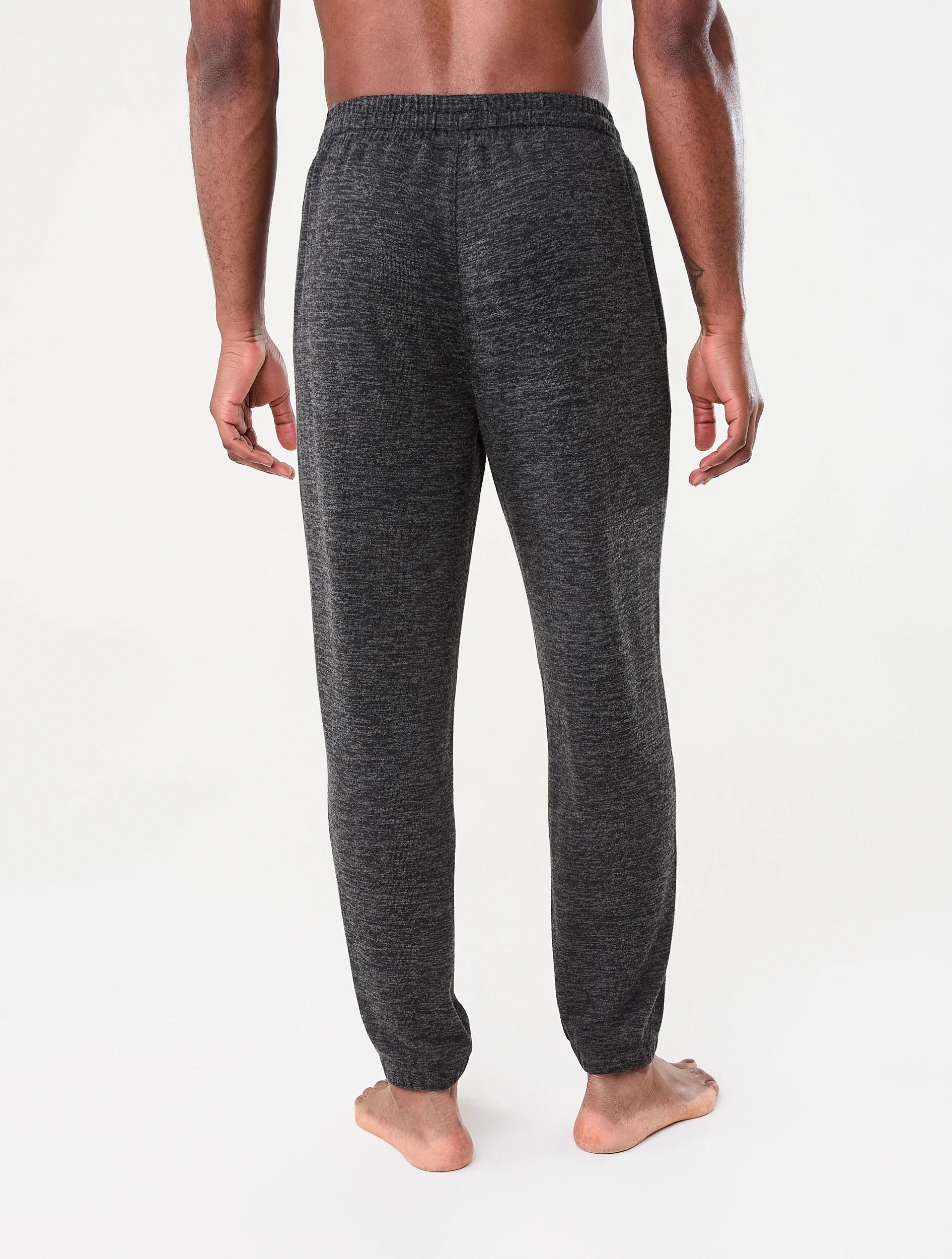 3 Brushed Slim Pants Blk Marle, 3 of 6