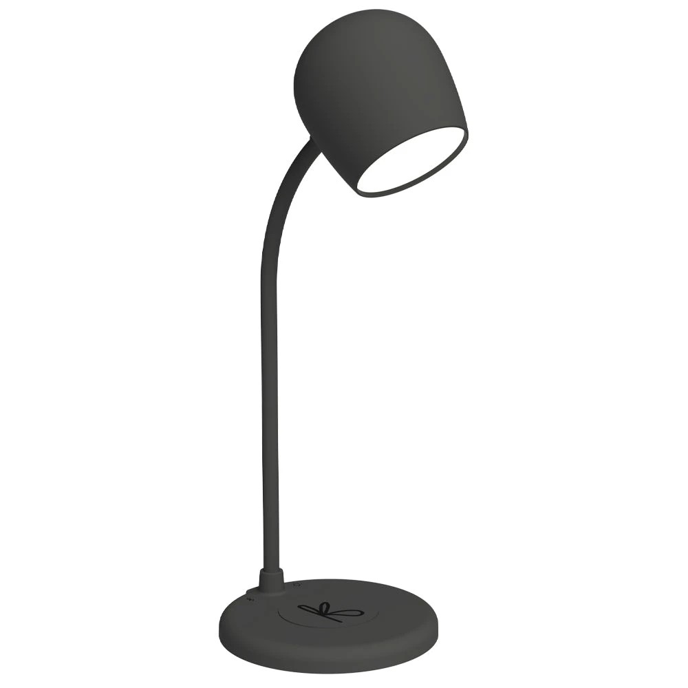1 Kreafunk Ellie Lamp W/ Qi Charger And Bluetooth Speaker - Black, 1 of 4