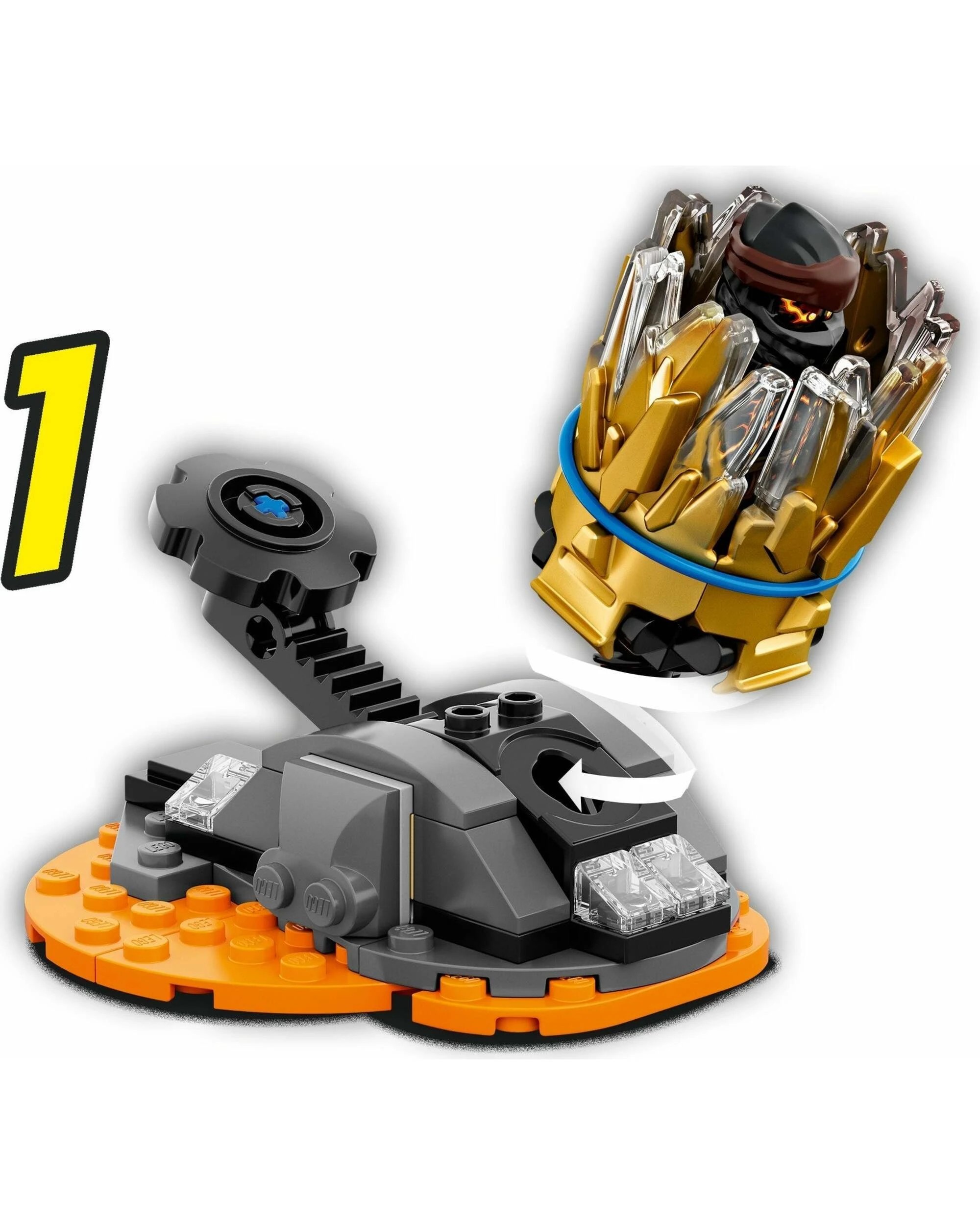 4 LEGO 70685 Spinjitzu Burst - Cole Ninja Toy, 4 of 5