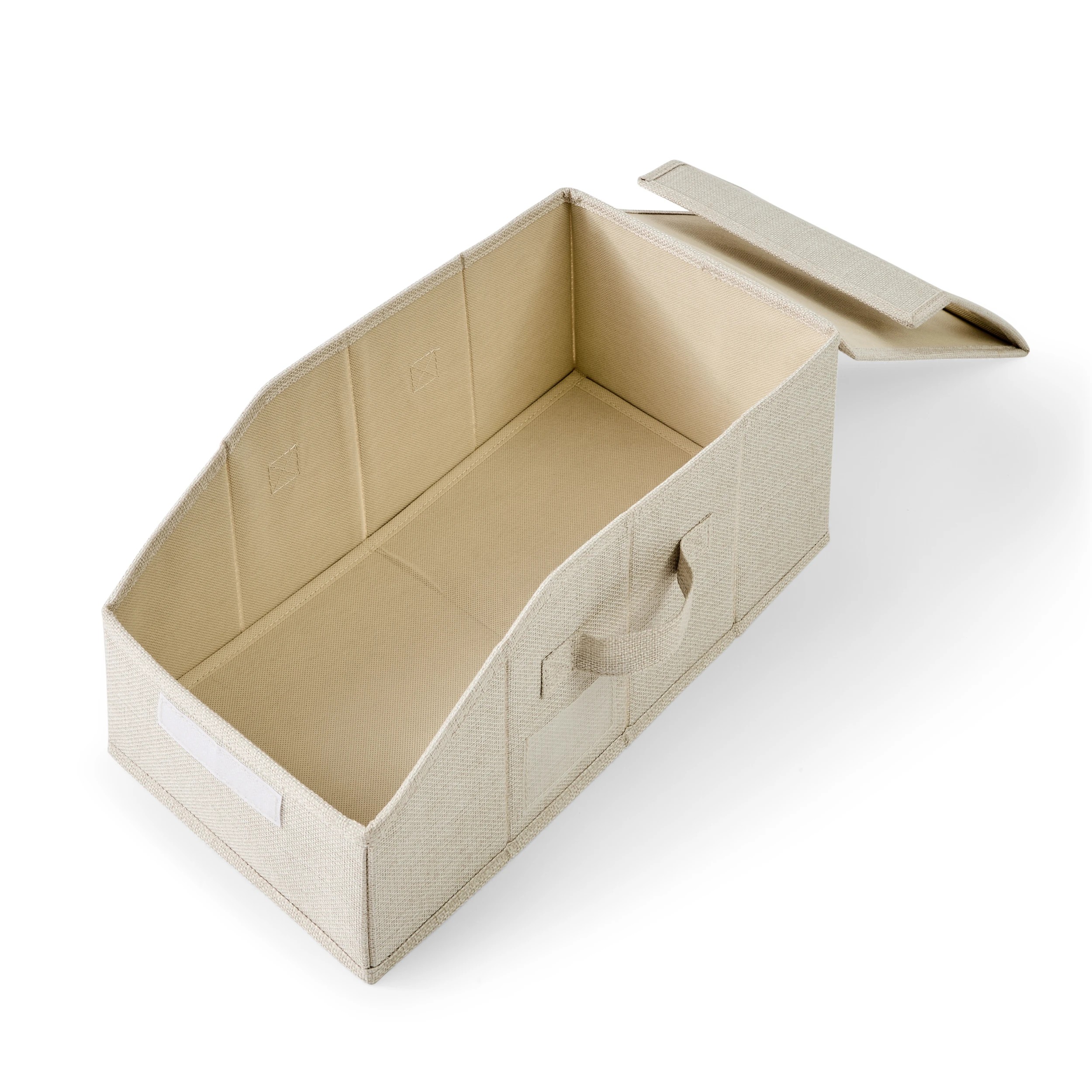 7 Linen Look Accessory Storage Box, 7 of 8