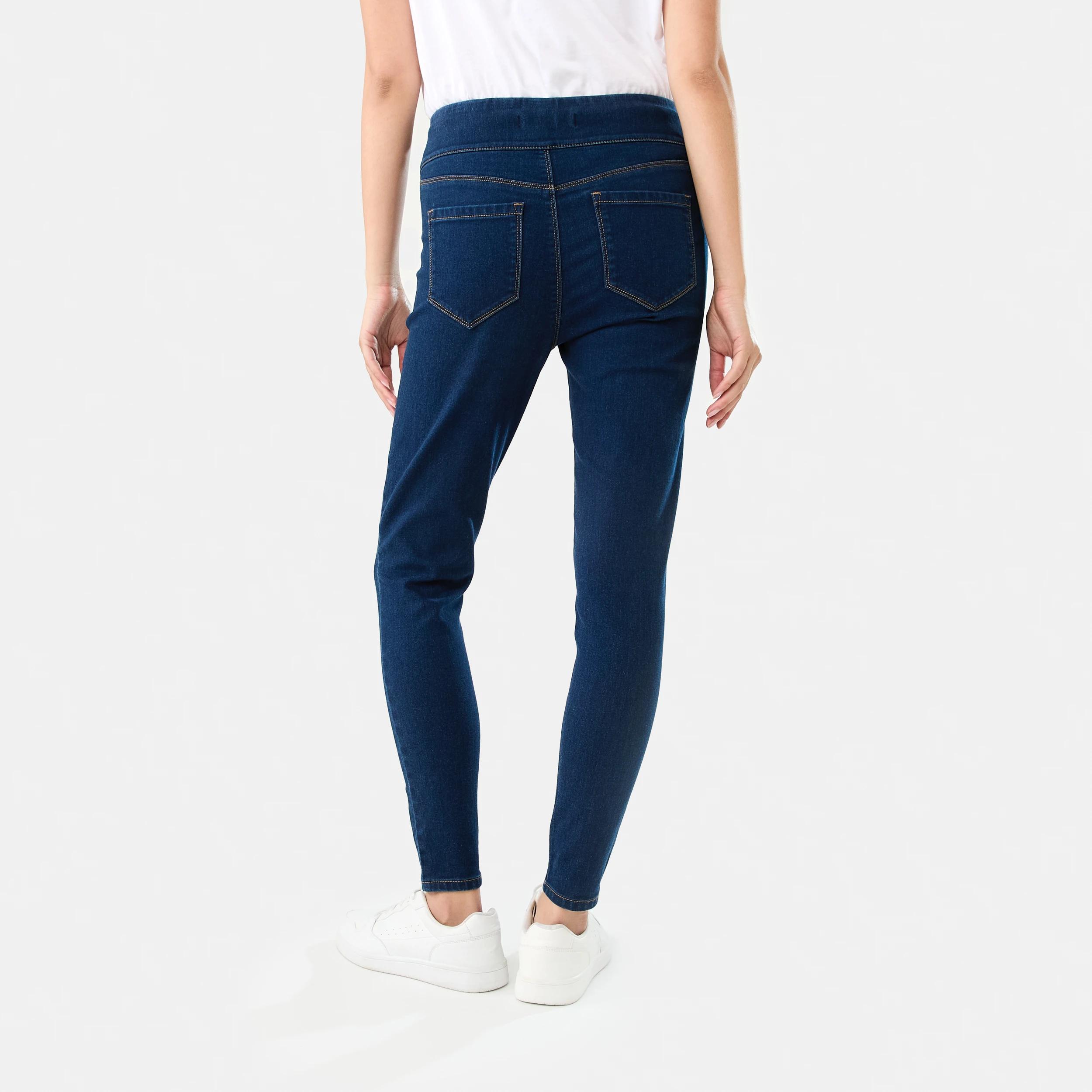 4 Denim Jeggings DARK WASH, 4 of 9