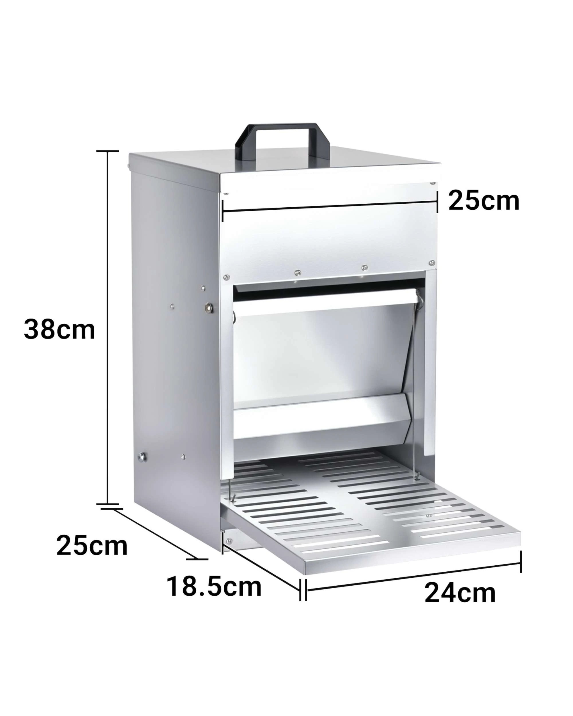 5 Advwin 50LB Automatic Chicken Feeder Chicken Treadle Feeder, 5 of 5