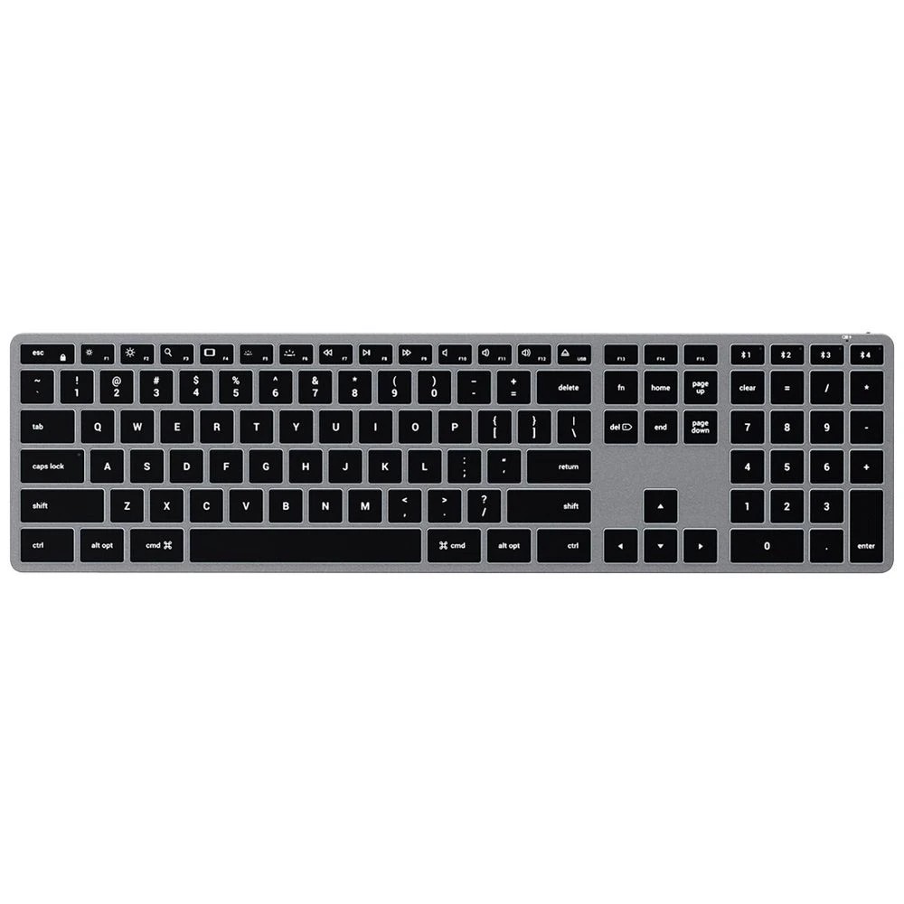 1 Satechi Slim X3 Bluetooth Keyboard Space Grey, 1 of 4
