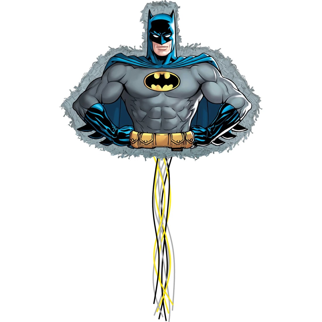 1 Amscan Batman Heroes Unite Shaped Pull String Pinata, 1 of 1