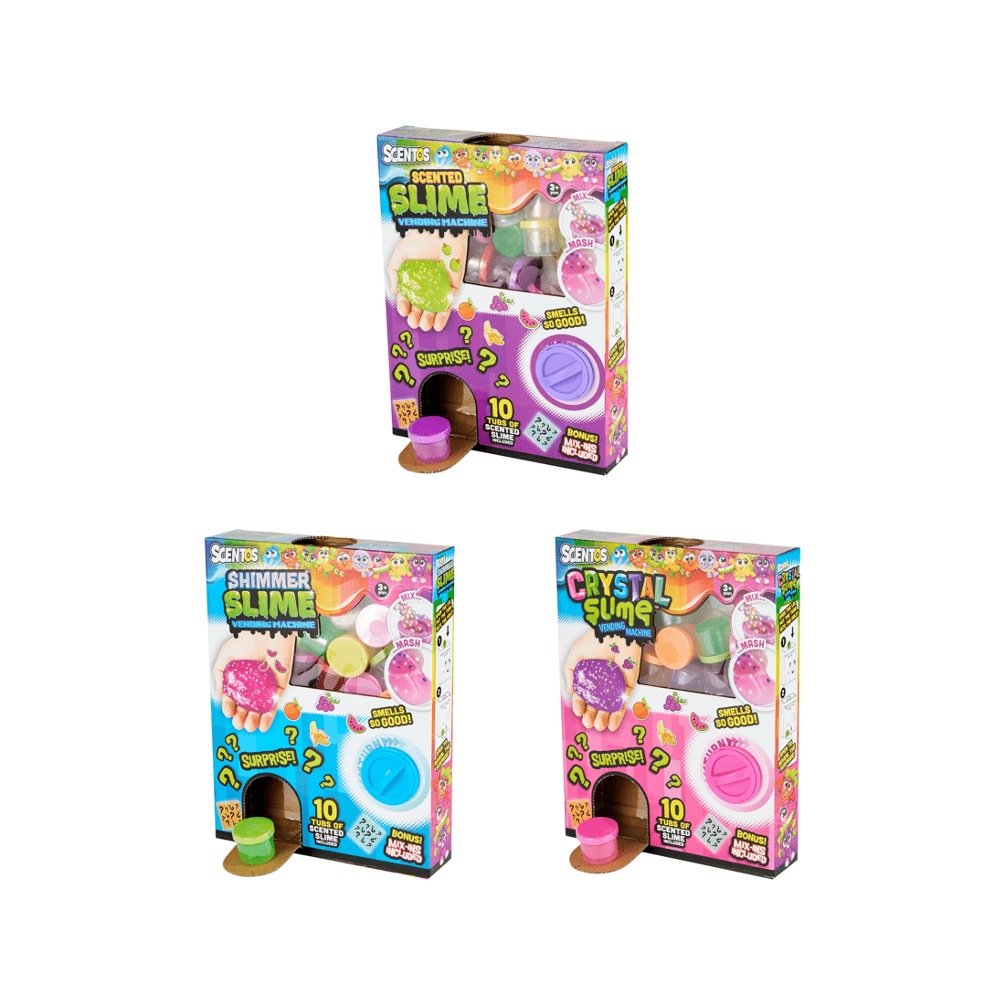 2 Scentos Slime Vending Machine - Assorted, 2 of 6
