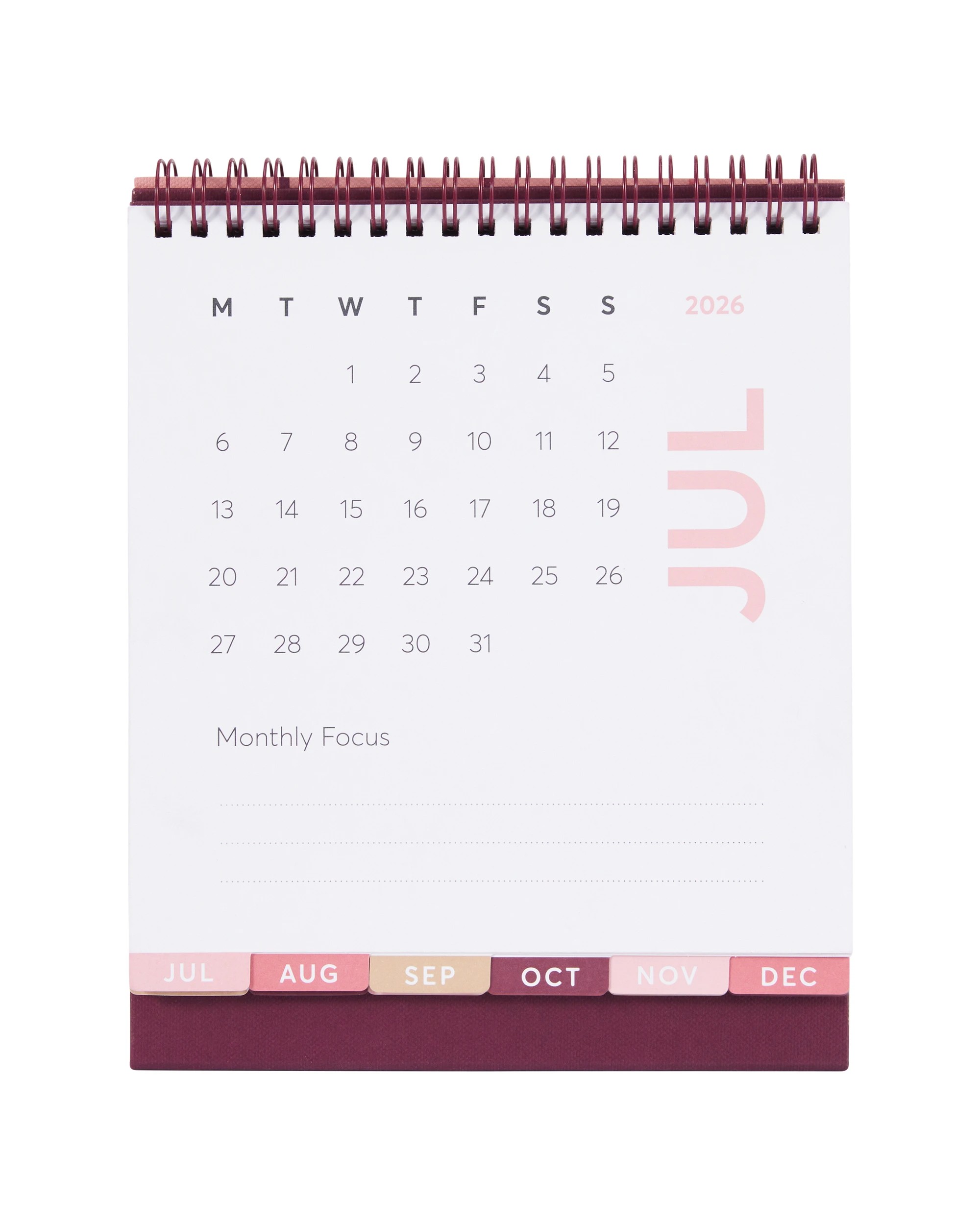 3 26/27 Desk Calendar - Check, 3 of 5