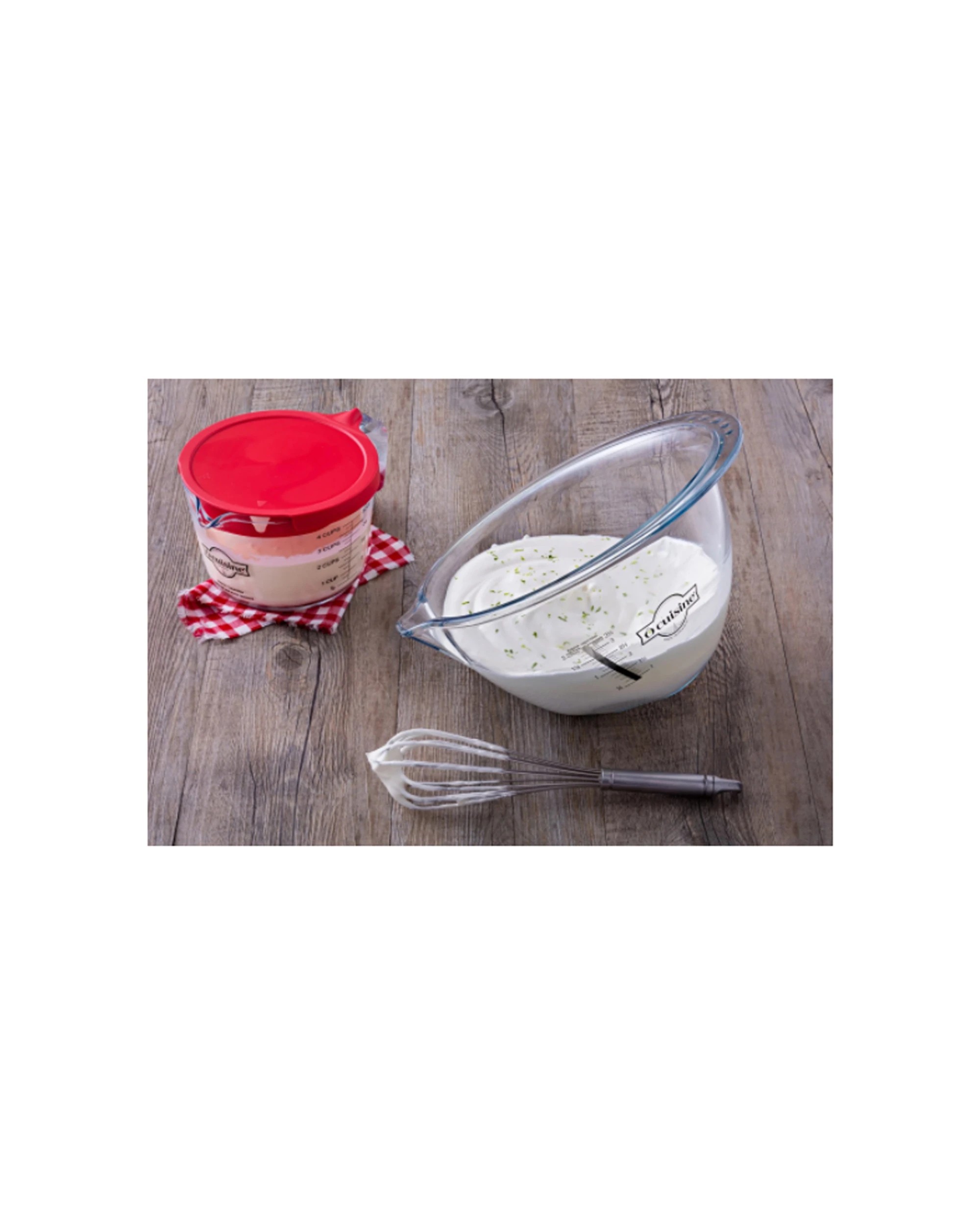 7 O'Cuisine Borosilicate 1L Measuring Jug with Lid Made in France - Plain, 7 of 9