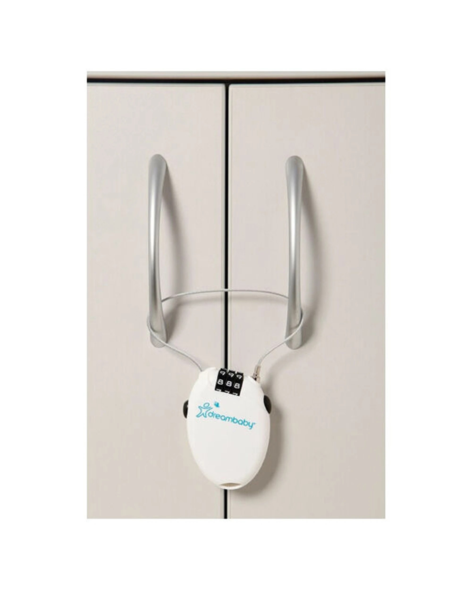 5 Dreambaby Cable Combination Cabinet Cupboard Child Lock Adjustable Length - White, 5 of 5