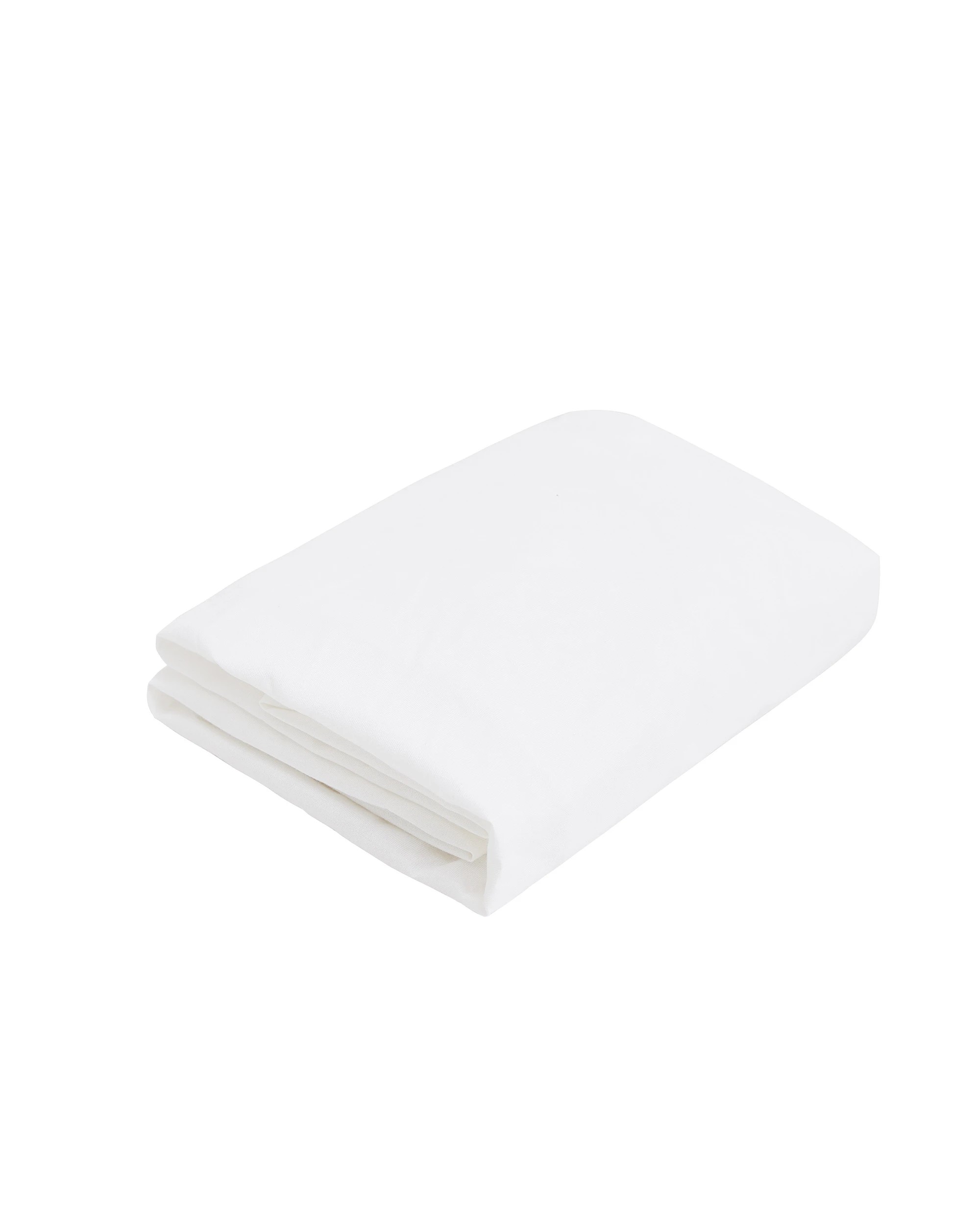 3 Dreamaker Baby Bamboo Cotton Jersey Waterproof Mattress Protector - COT Standard Size - White, 3 of 7