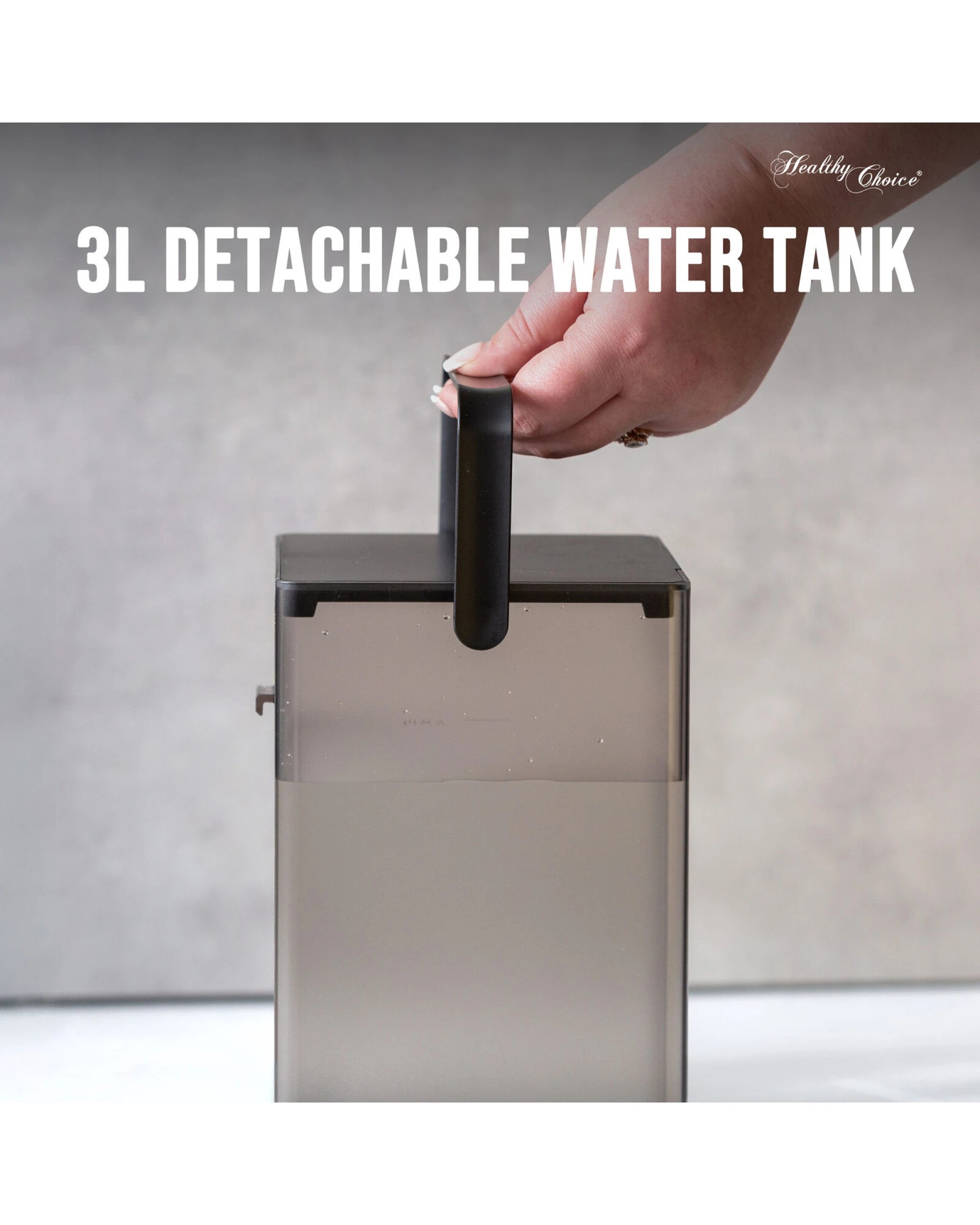 8 Healthy Choice Instant Hot Water Dispenser 3L - One-Touch Operation with Adjustable Temperature & Cup Sizes, 8 of 9