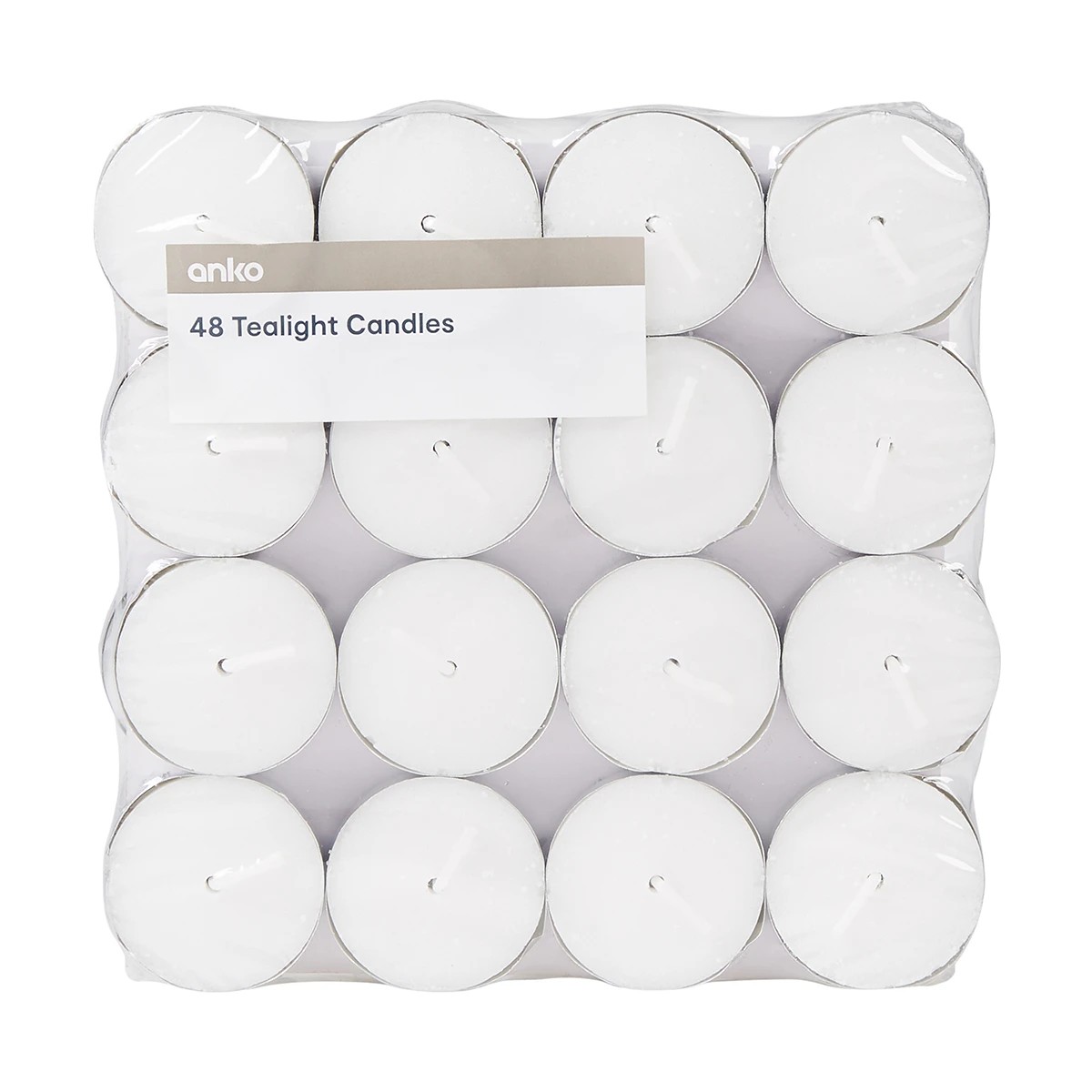 1 Unscented Tealights - Pack of 48, 1 of 2
