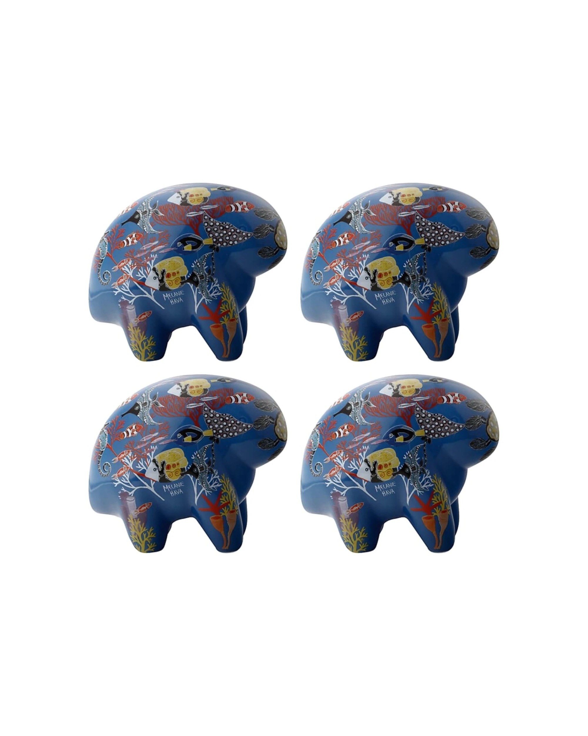 1 Maxwell & Williams 4x R.C.H. UooUoo Figurine Home Decor 17.5cm - Multi, 1 of 4