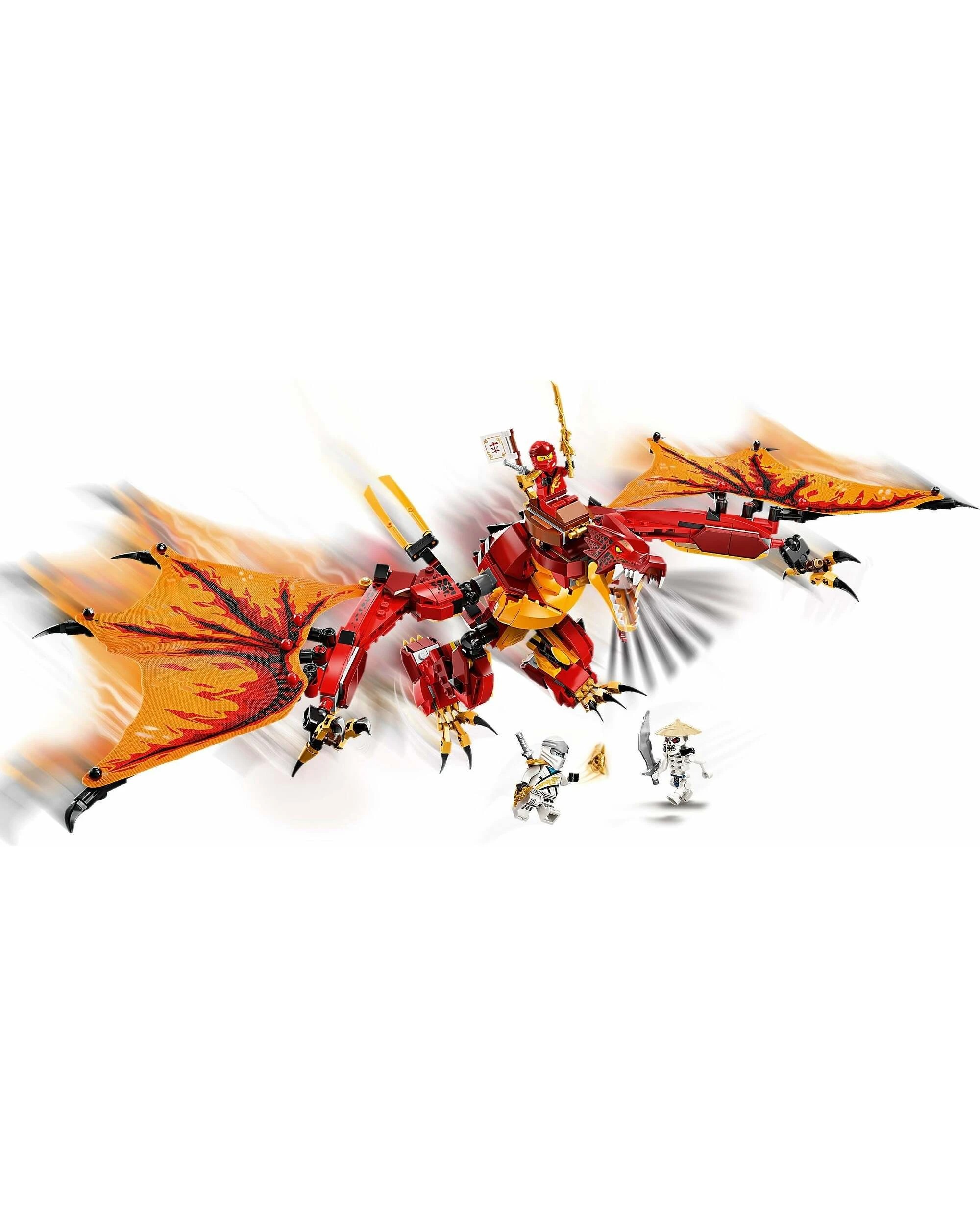 3 Lego 71753 NINJAGO Fire Dragon Attack Legacy Kai, Zane - Variant 2, 3 of 5