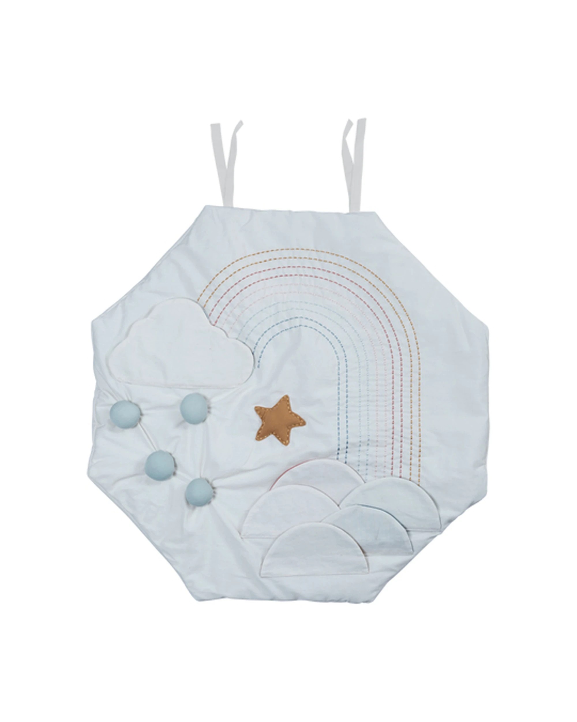 1 Fabelab Rainbow Cotton Activity Blanket Baby And Infant - Multi, 1 of 1