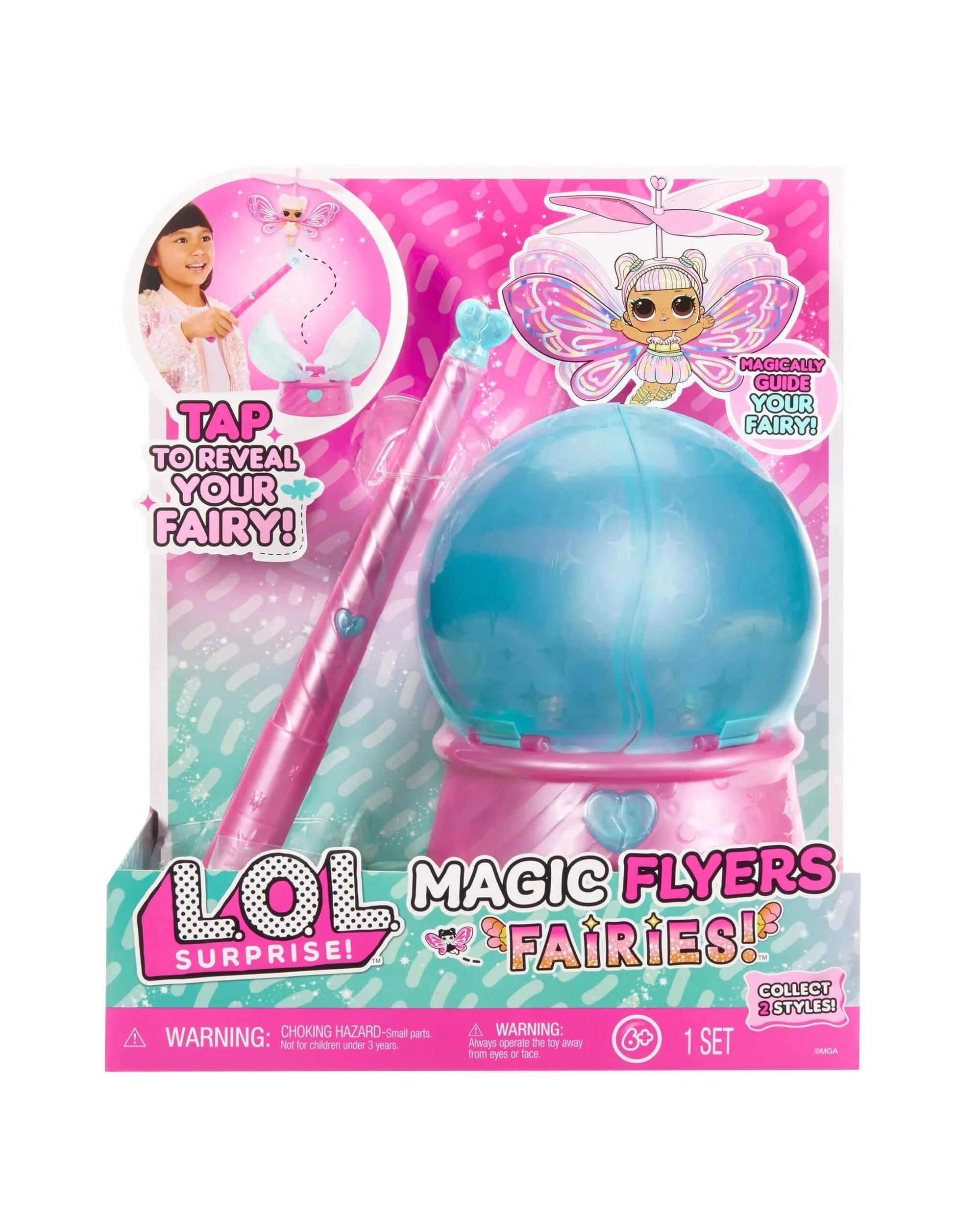 1 L.O.L. Surprise Magic Flyers Fairies Tots Flower Child Flying Doll, 1 of 6