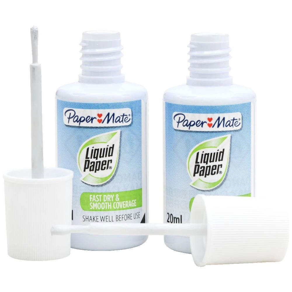 3 Liquid Paper Correction Bottle 20mL 2 Pack, 3 of 3