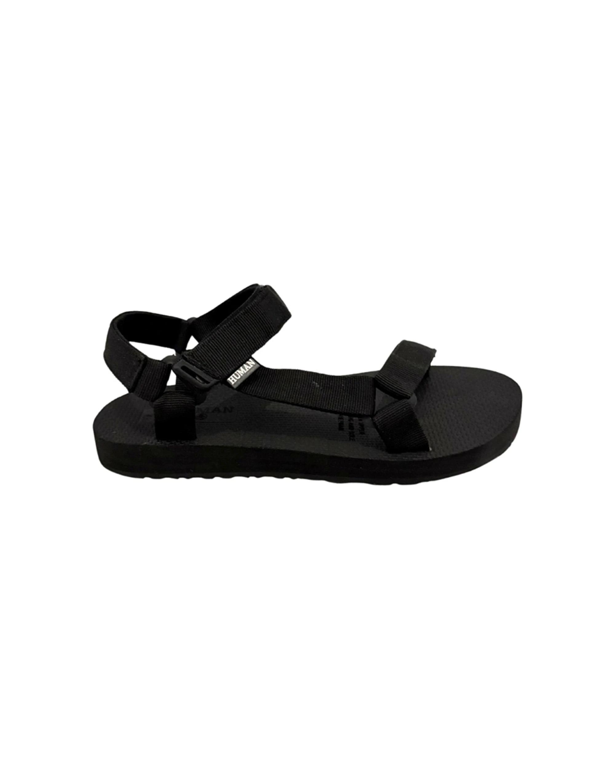 1 Human Shoes Zali Womens Sandals Rubber Sole Black BLACK, 1 of 3