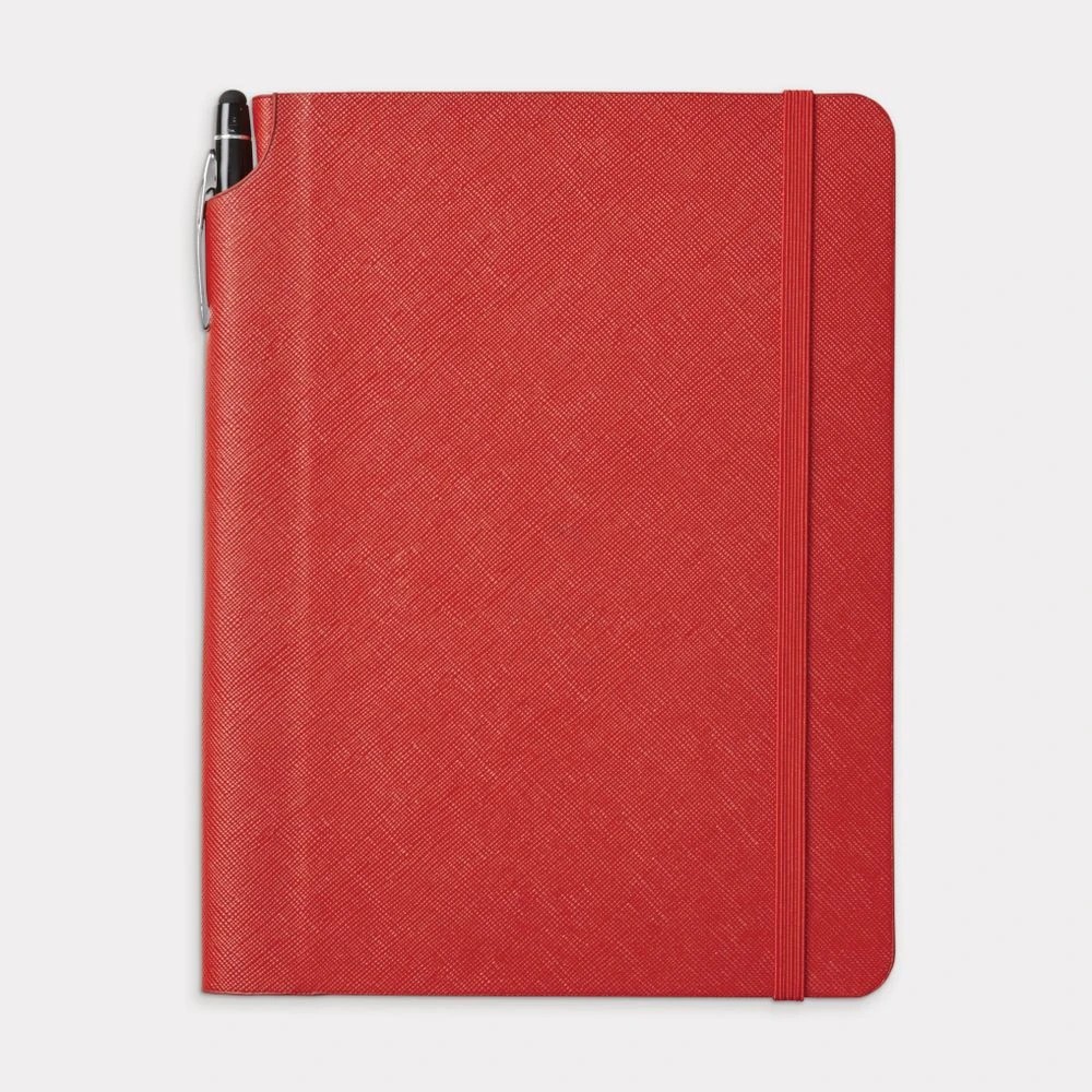 3 Otto A5 Criss Cross Journal 192 Pages with Pen Red, 3 of 5