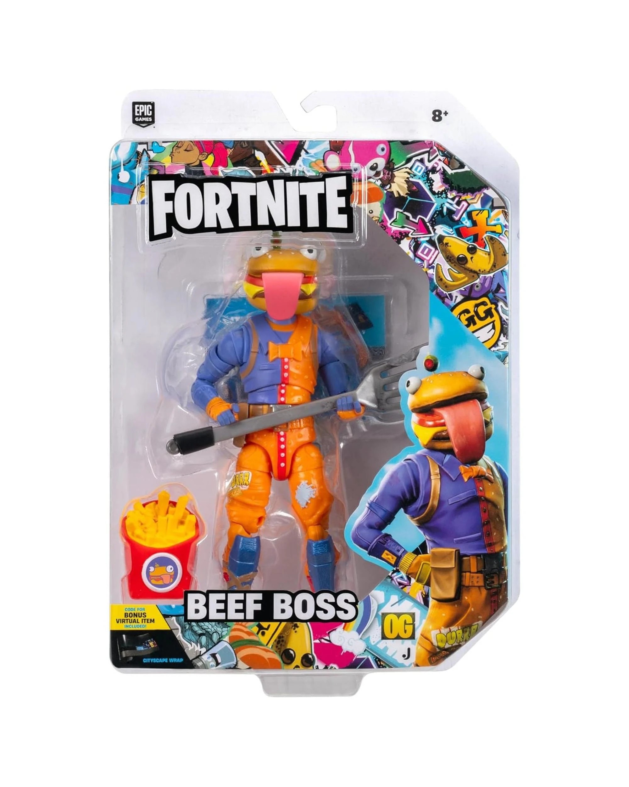 1 Fortnite Legendary Series Beef Boss Figure Pack, 1 of 7