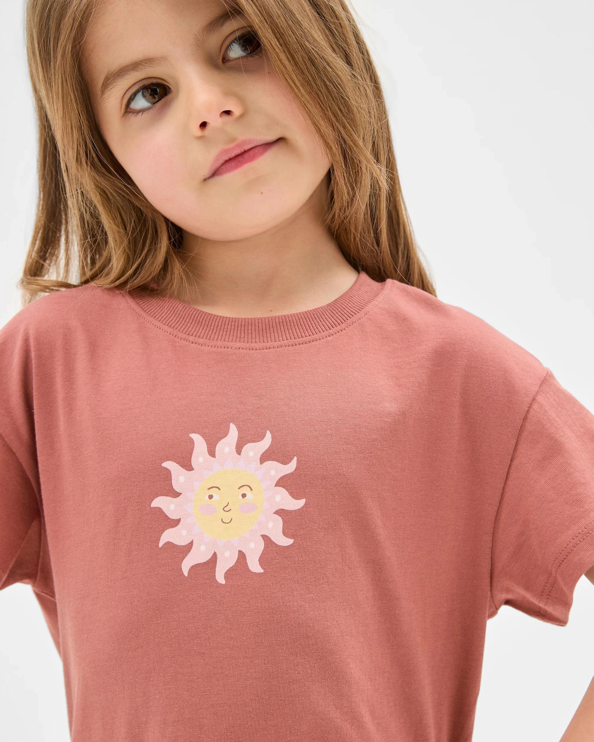 2 Target Australian Cotton Print T-Shirt TERRACOTTA SUN, 2 of 5