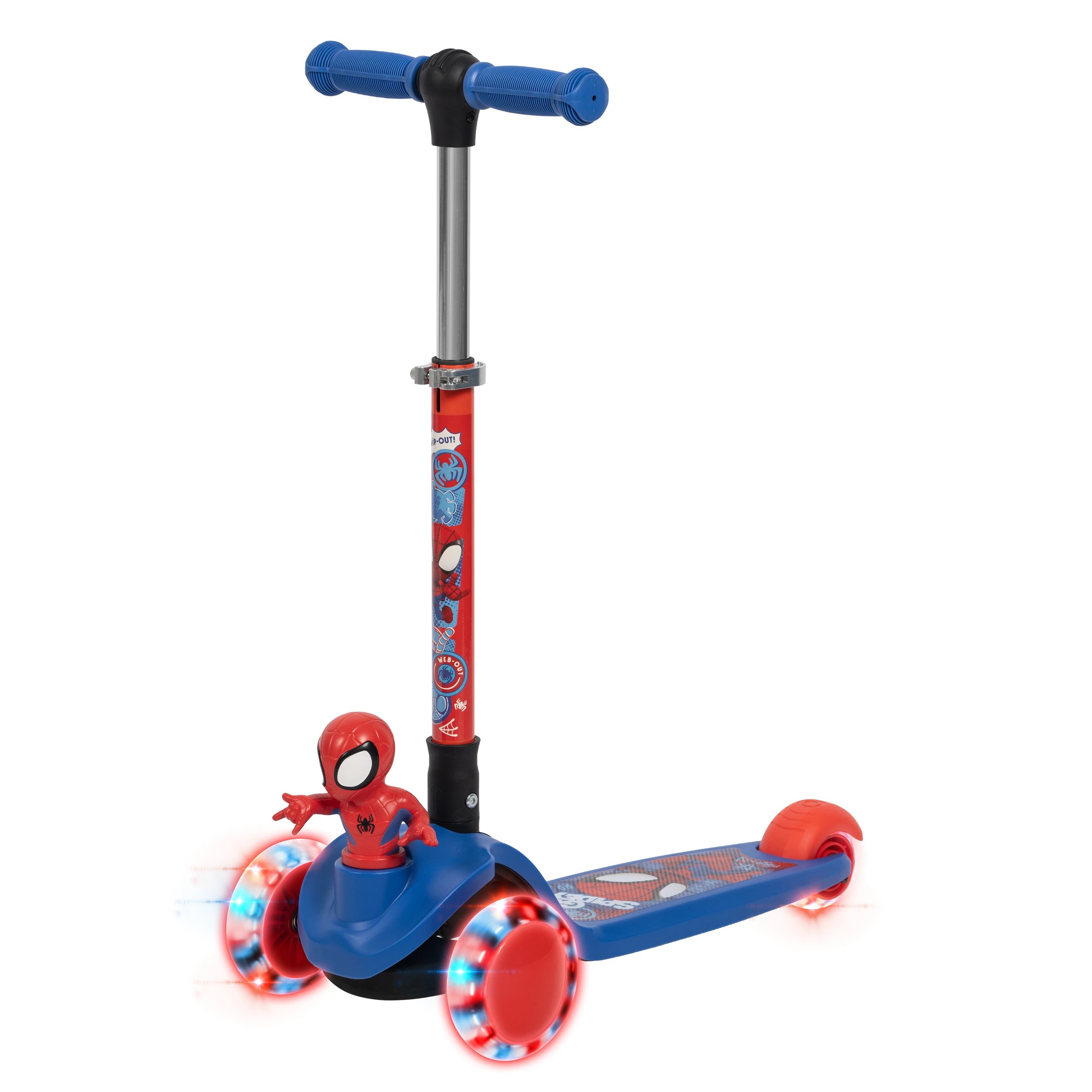 2 Spidey and His Amazing Friends 3D Light Up Tri Scooter, 2 of 9