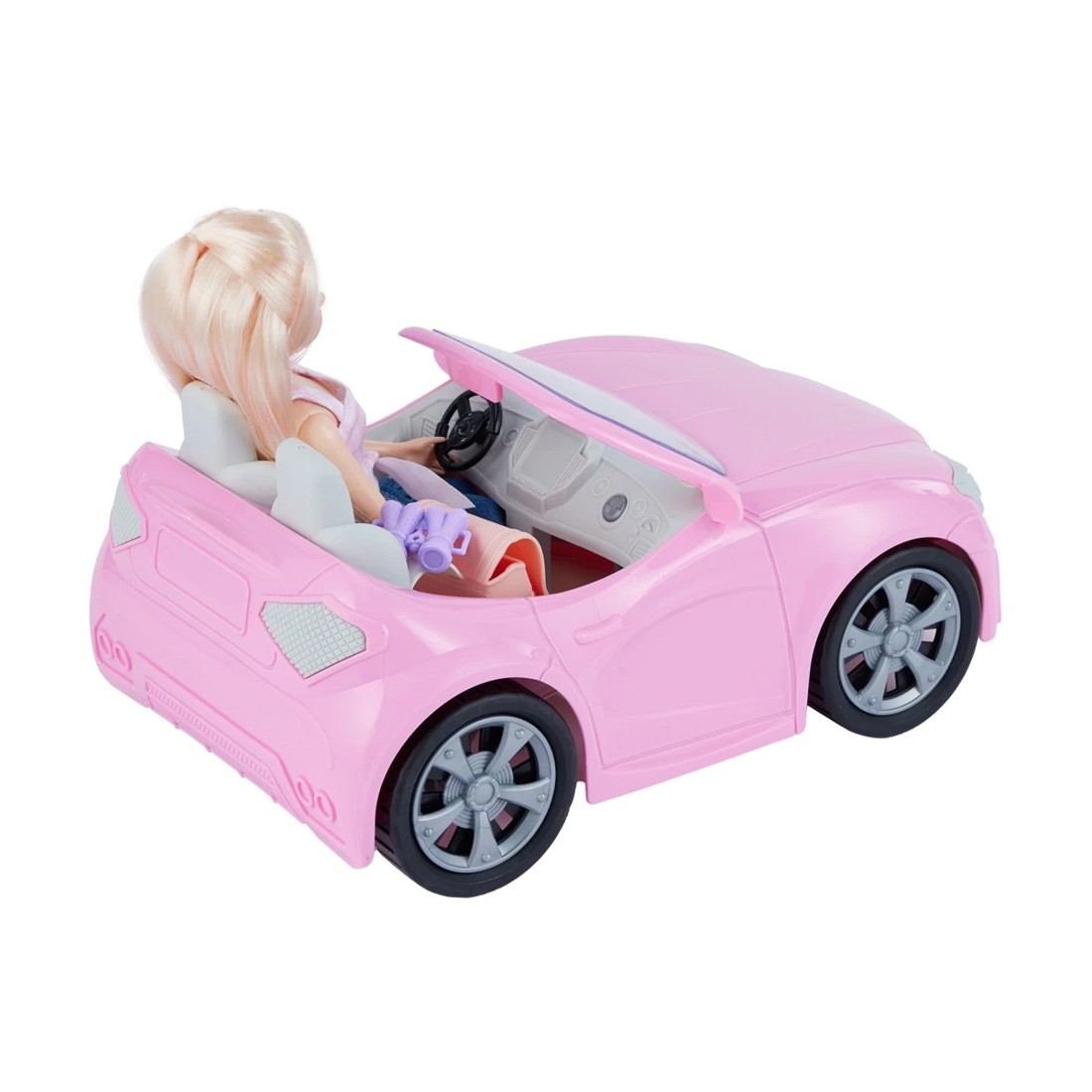5 4 Piece Fashion Doll Sports Car Playset, 5 of 10