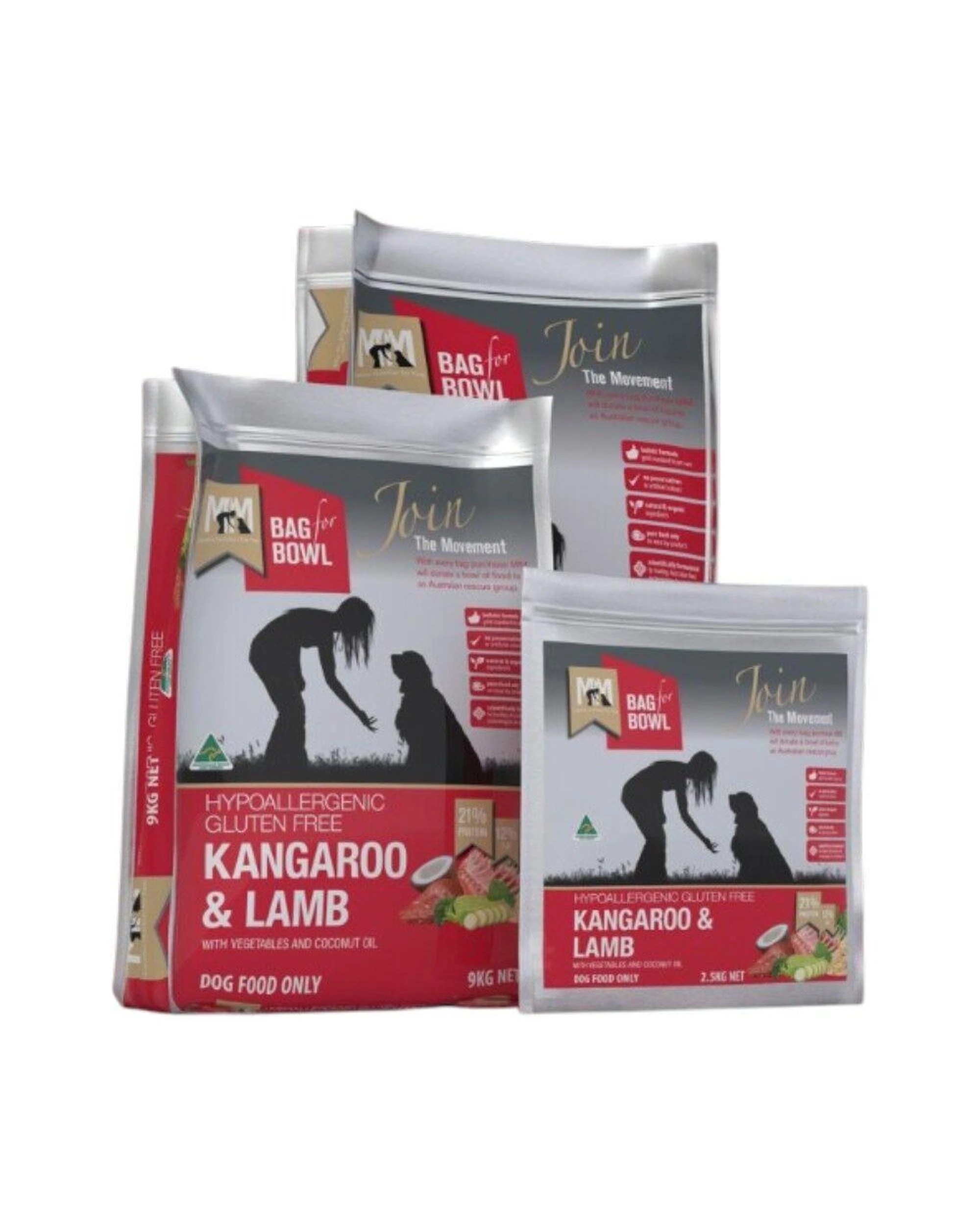 4 MFM Hypoallergenic Gluten Free Kangaroo & Lamb Dog Food 9kg, 4 of 6