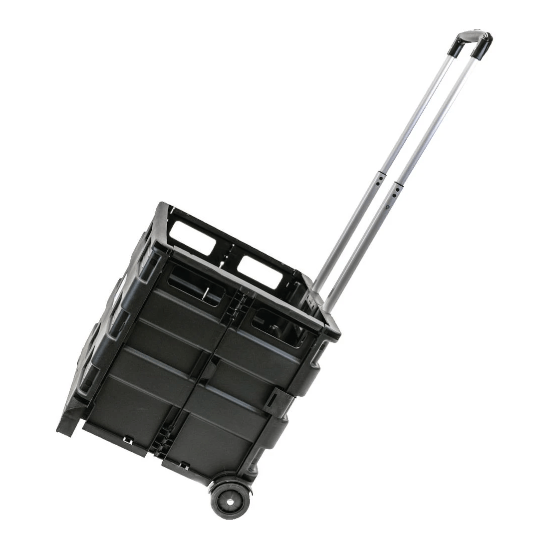 Pack & Roll 35kg Trolley Cart Black - Kmart