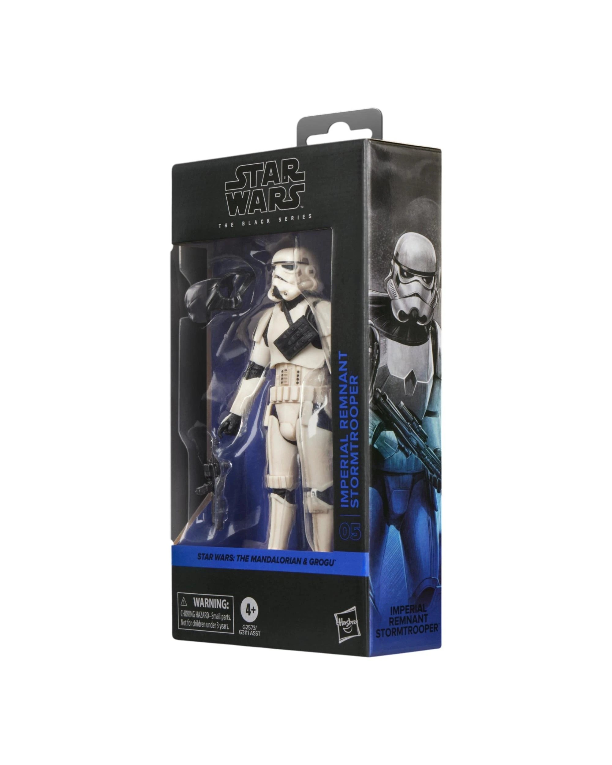 4 Star Wars The Black Series Star Wars: The Mandalorian and Grogu Imperial Remnant Stormtrooper - 05 -  Action Figure, 4 of 5