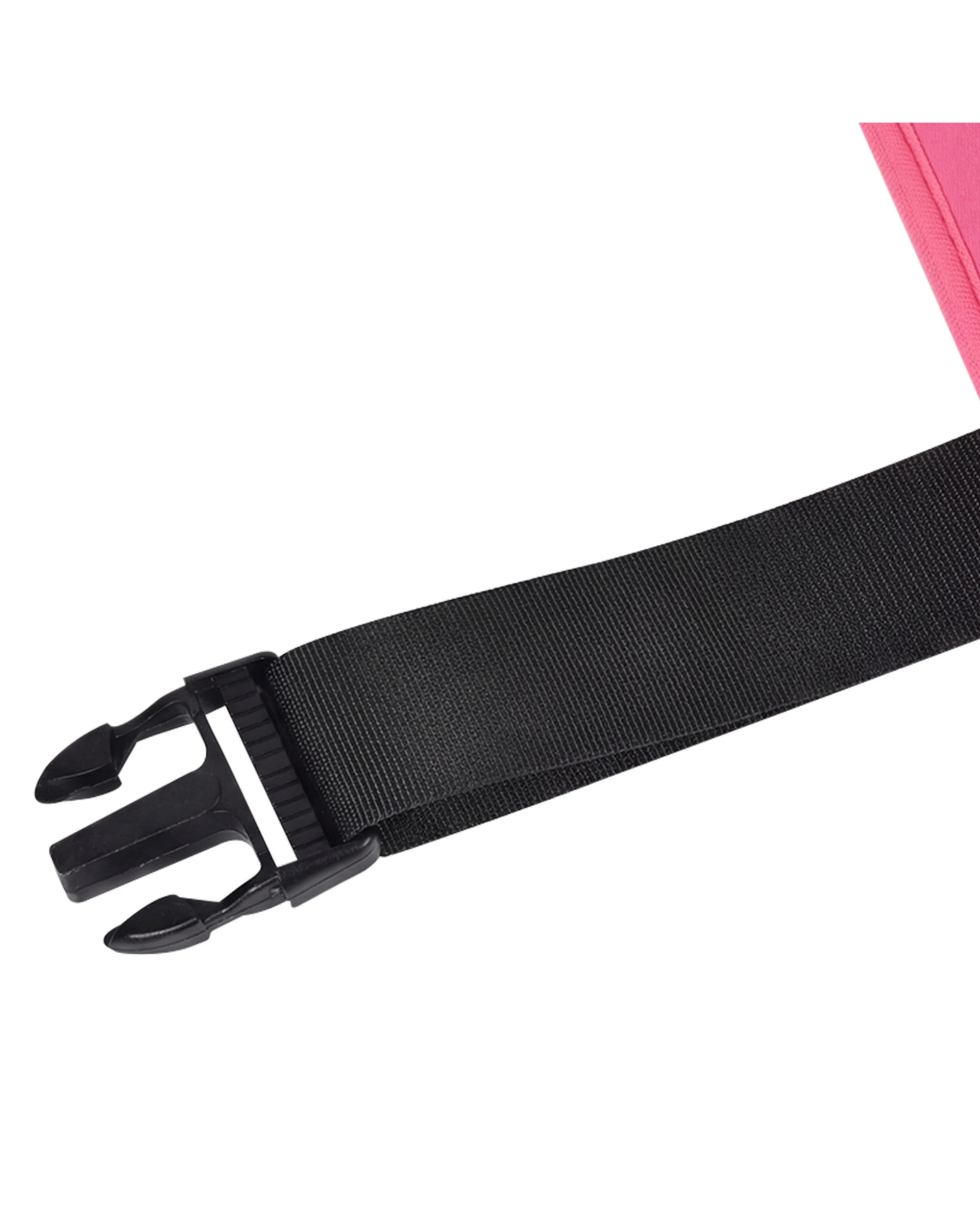 4 Advwin Hip Thrust Belt for Dumbbells & Kettlebells Adjustable Glute Bridge Strap Rose Red - Pink, 4 of 6