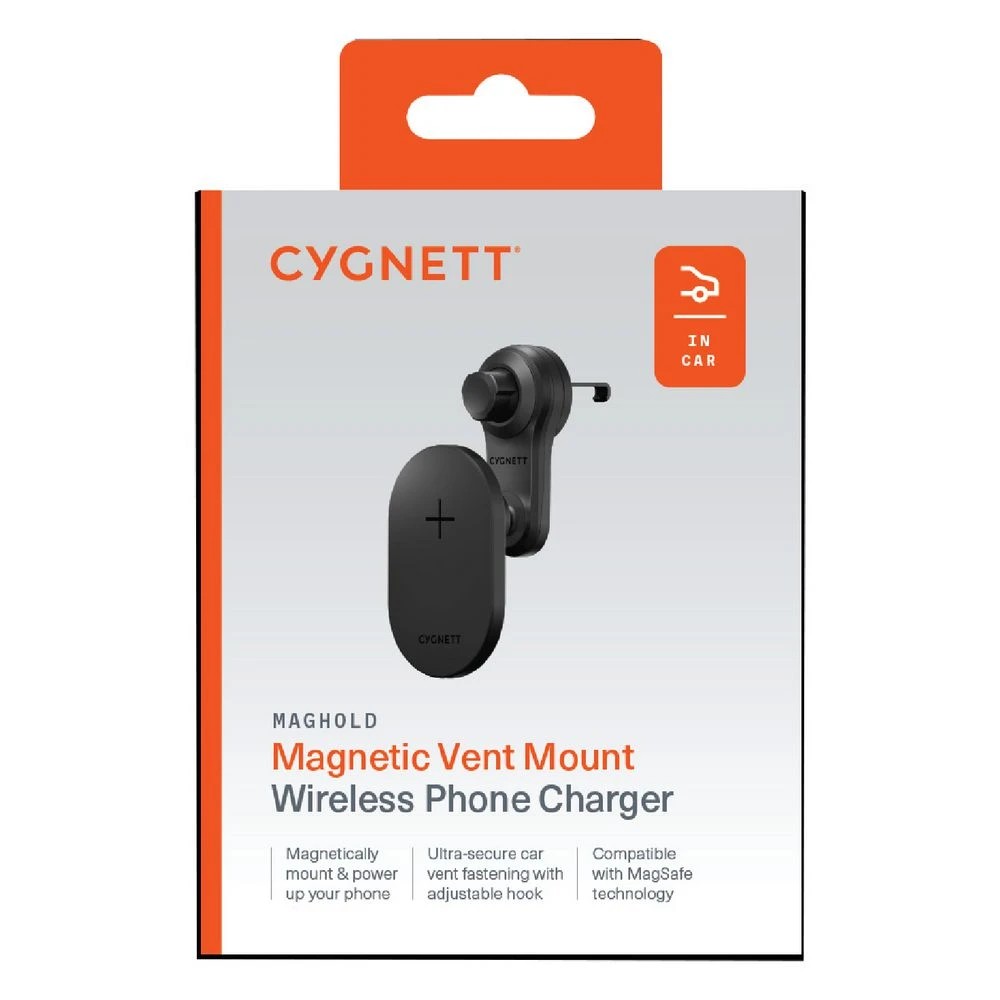 3 Cygnett MagHold Magnetic Vent-Mount Wireless Car Charger, 3 of 3