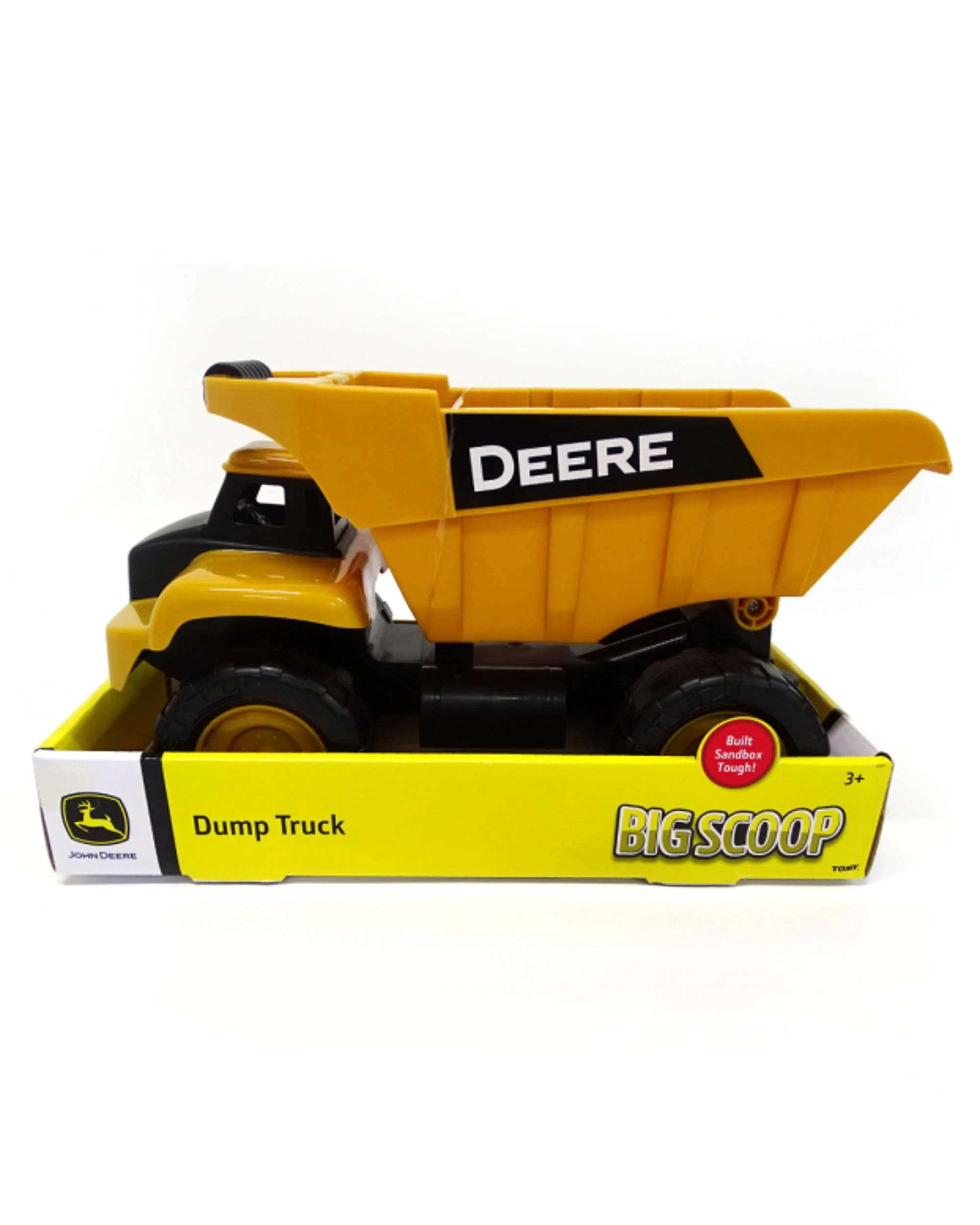 1 John Deere Big Scoop Dump Truck Yellow, 1 of 2