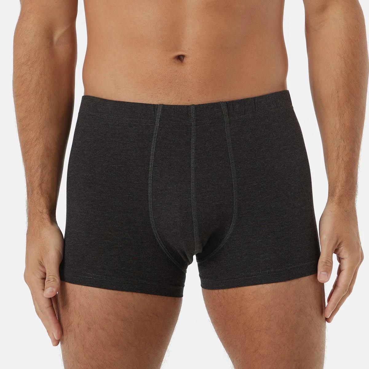 2 5 Pack Tunnel Waistband Trunks CHARCOAL MARLE, 2 of 7