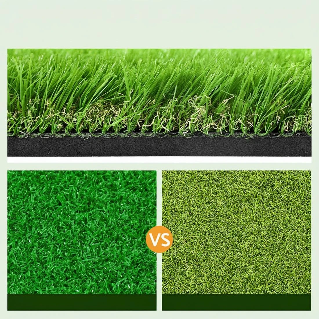 5 Everfit Golf Hitting Mat Portable Driving Range Practice Training Aid 2 in 1 - Green, 5 of 6