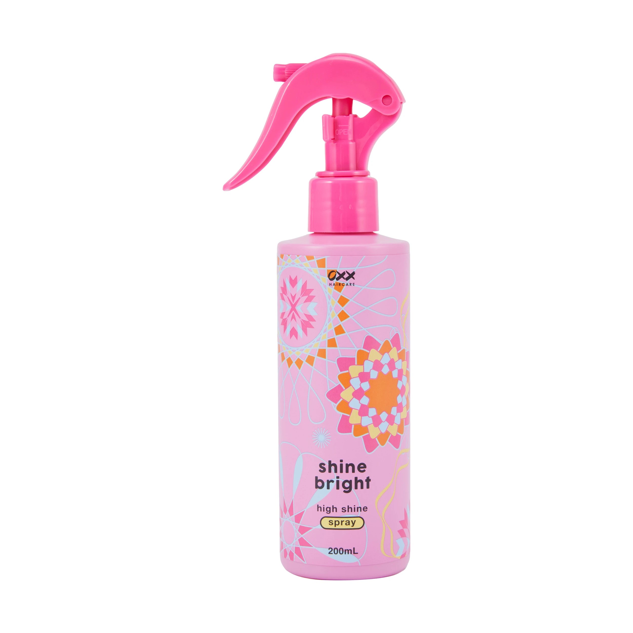 1 OXX Haircare Shine Bright High Shine Spray 200ml - Vanilla & Violet Scented, 1 of 4