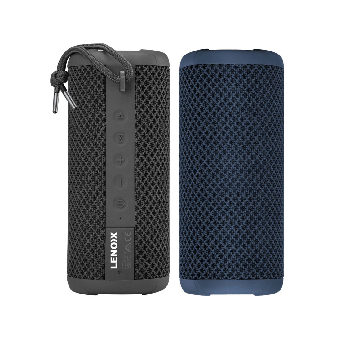 1 Lenoxx IPX7 Waterproof & Portable Bluetooth Speaker (Black) 10W, 360 Audio, 1 of 5