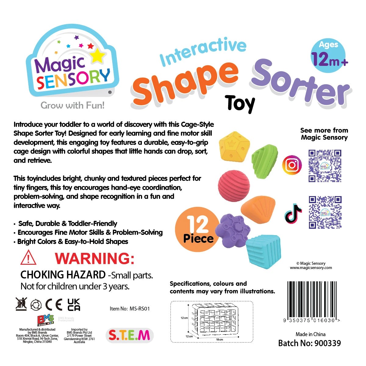 8 Magic Sensory Shape Sorting Bin, 8 of 8