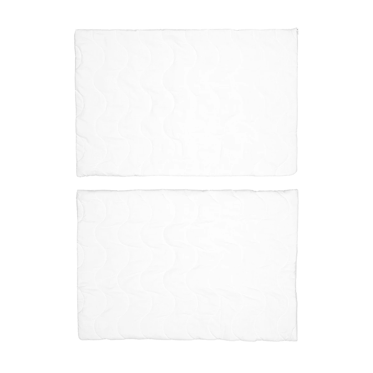 4 2 Pack Quilted Pillow Protectors - White, 4 of 4