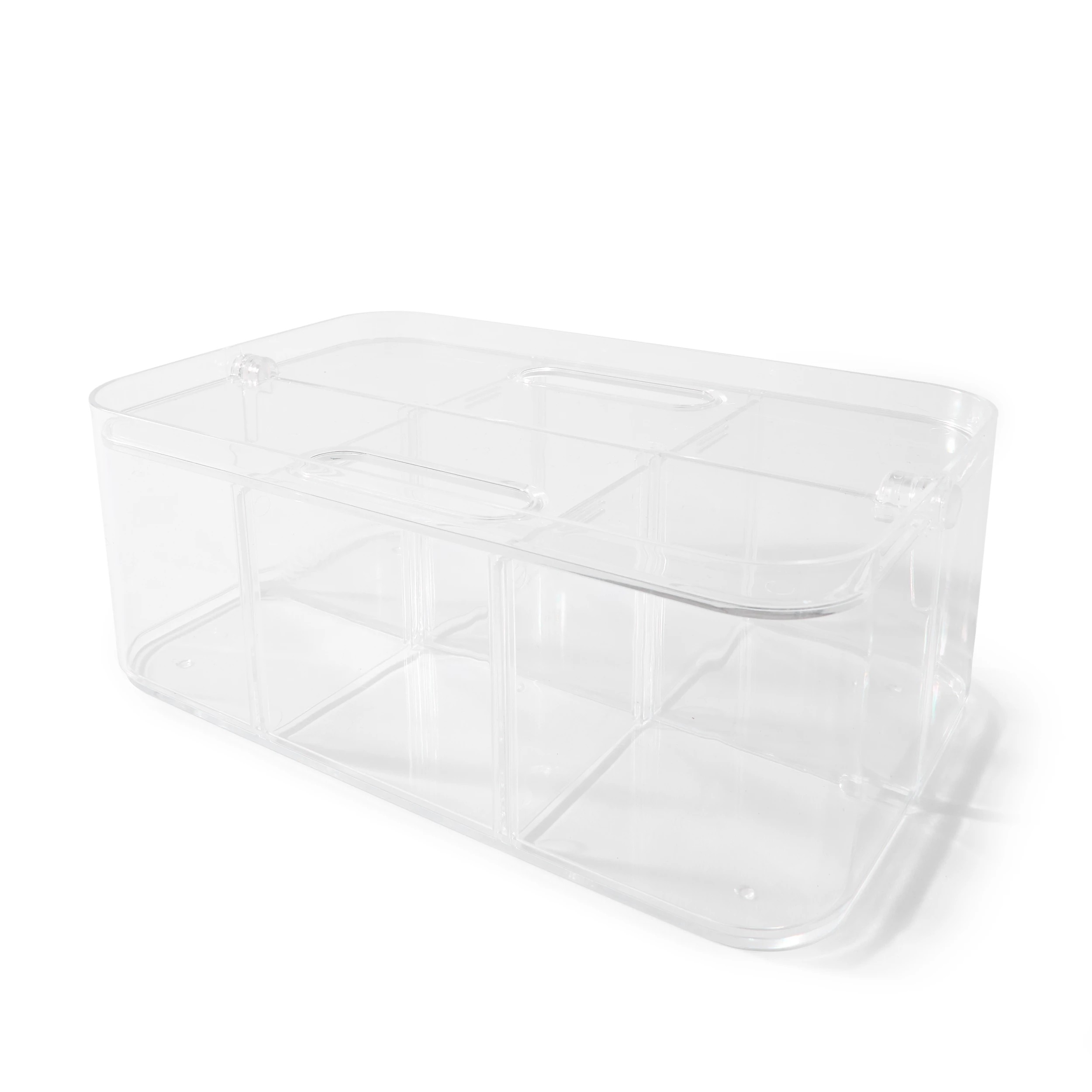 3 Stackable Large Storage Caddy - Clear, 3 of 10