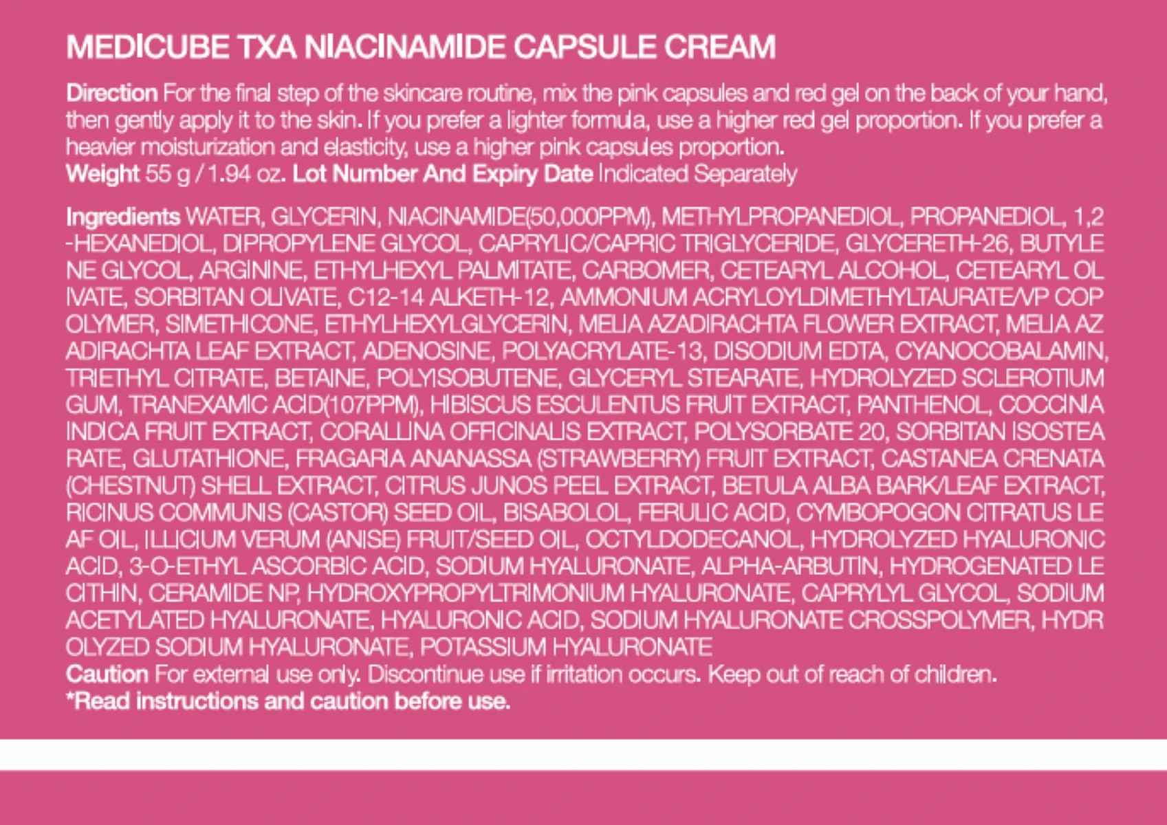 2 Medicube TXA Niacinamide Capsule Cream 55g - 5% TXA and Niacinamide, 2 of 4