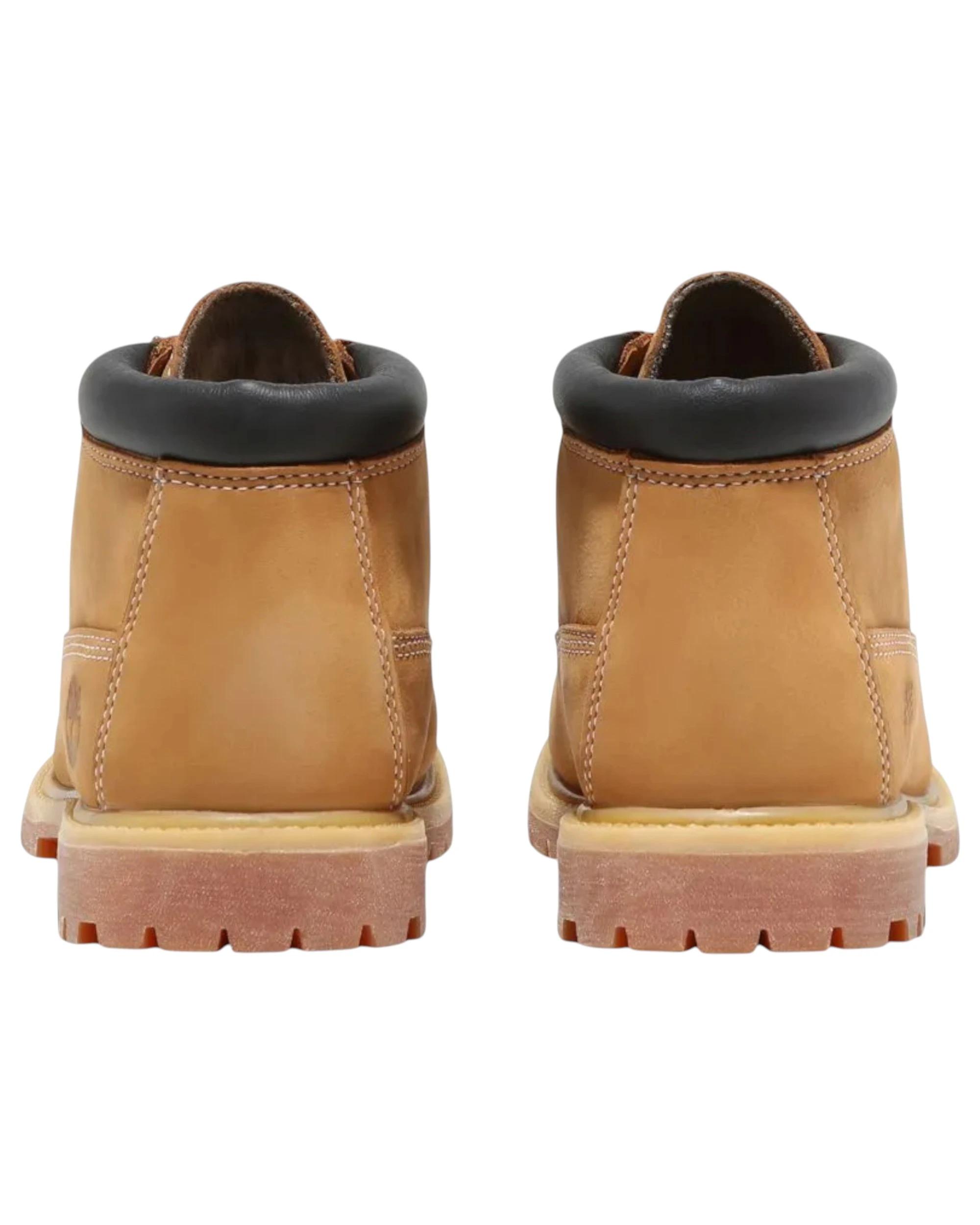 3 Timberland Womens Nellie Chukka Double Wide Wheat Nubuck Waterproof Boots WHEAT NUBUCK, 3 of 7