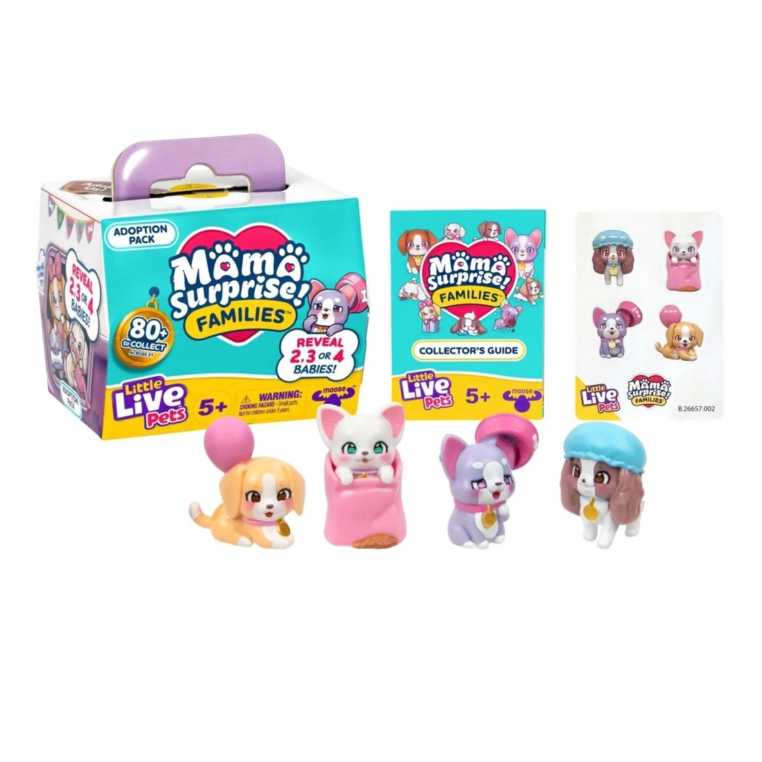 4 Little Live Pets Mama Surprise Families Adoption Pack - Assorted, 4 of 9