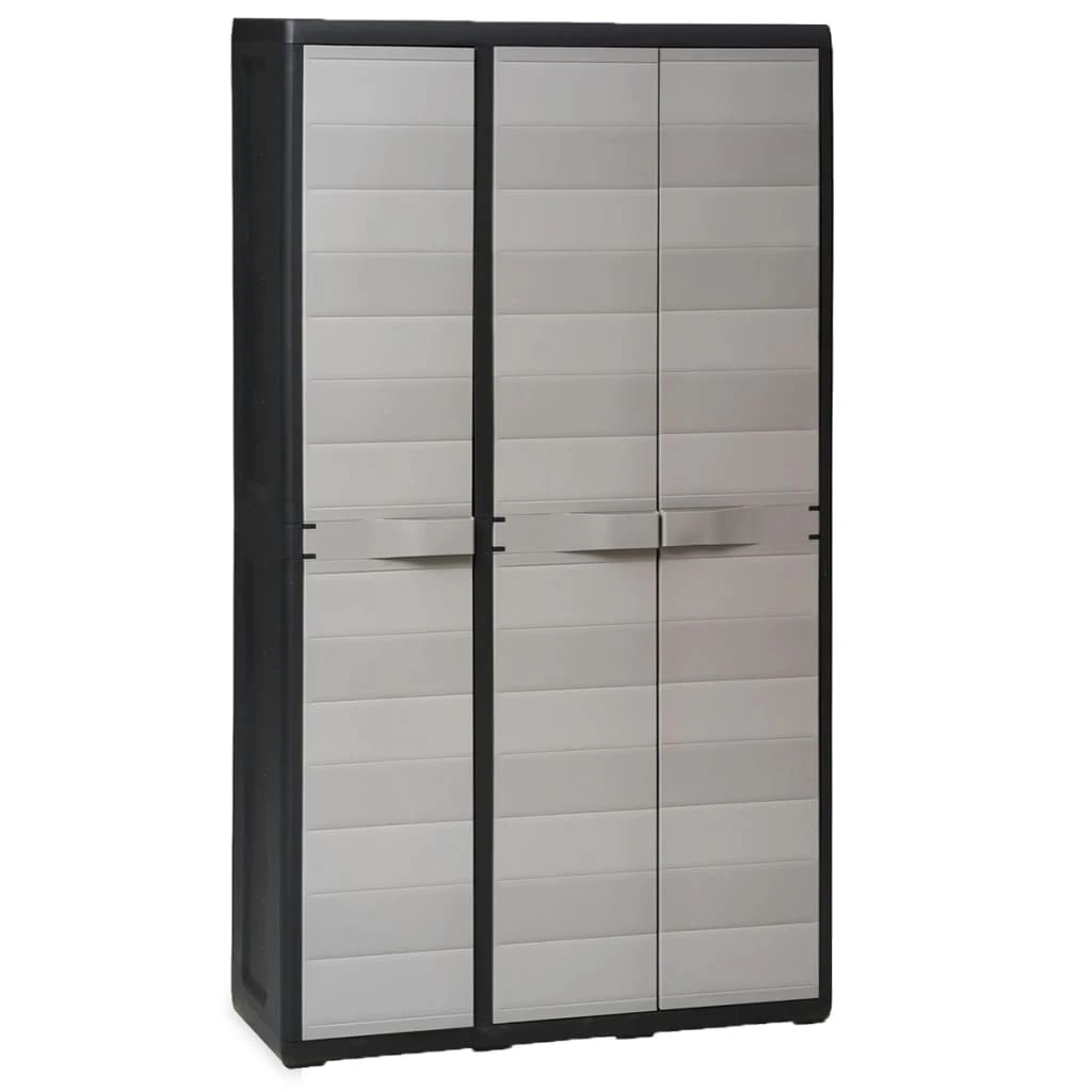 1 Vidaxl Garden Cabinet - Grey, 1 of 8