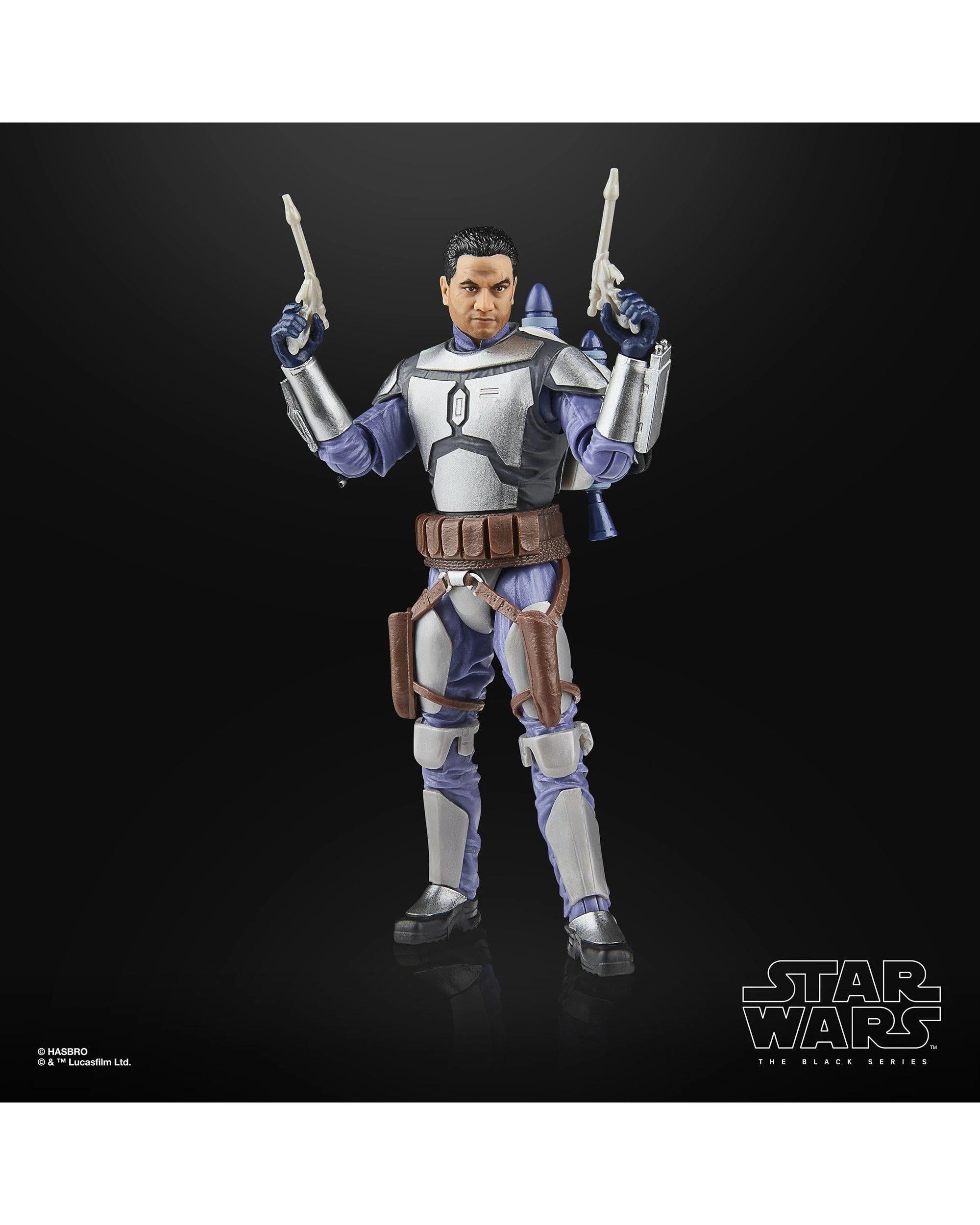 8 Star Wars: The Black Series Attack of the Clones Jango Fett Action Figure, 8 of 10